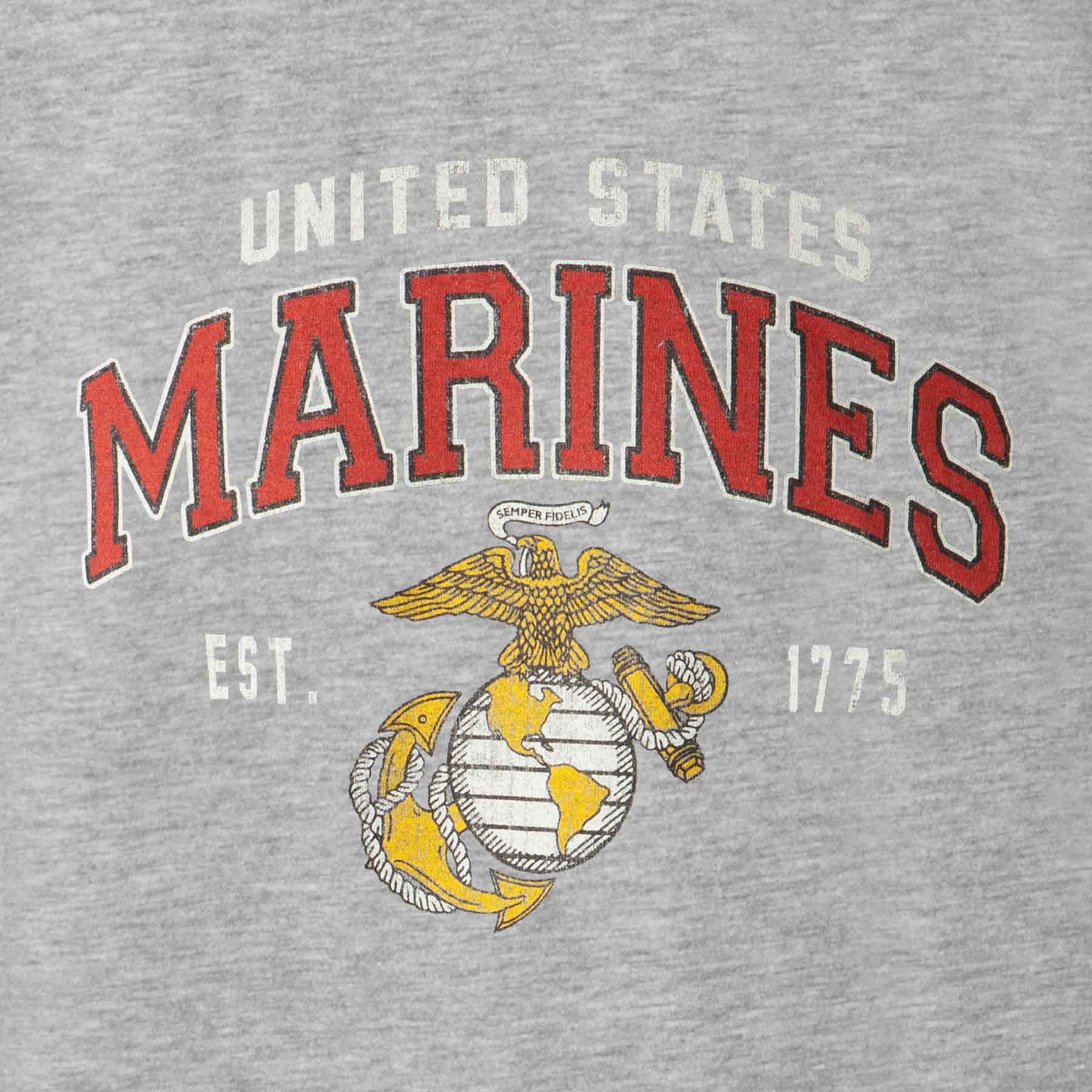 Vintage Marine Corps Letters T-shirt - Image 3