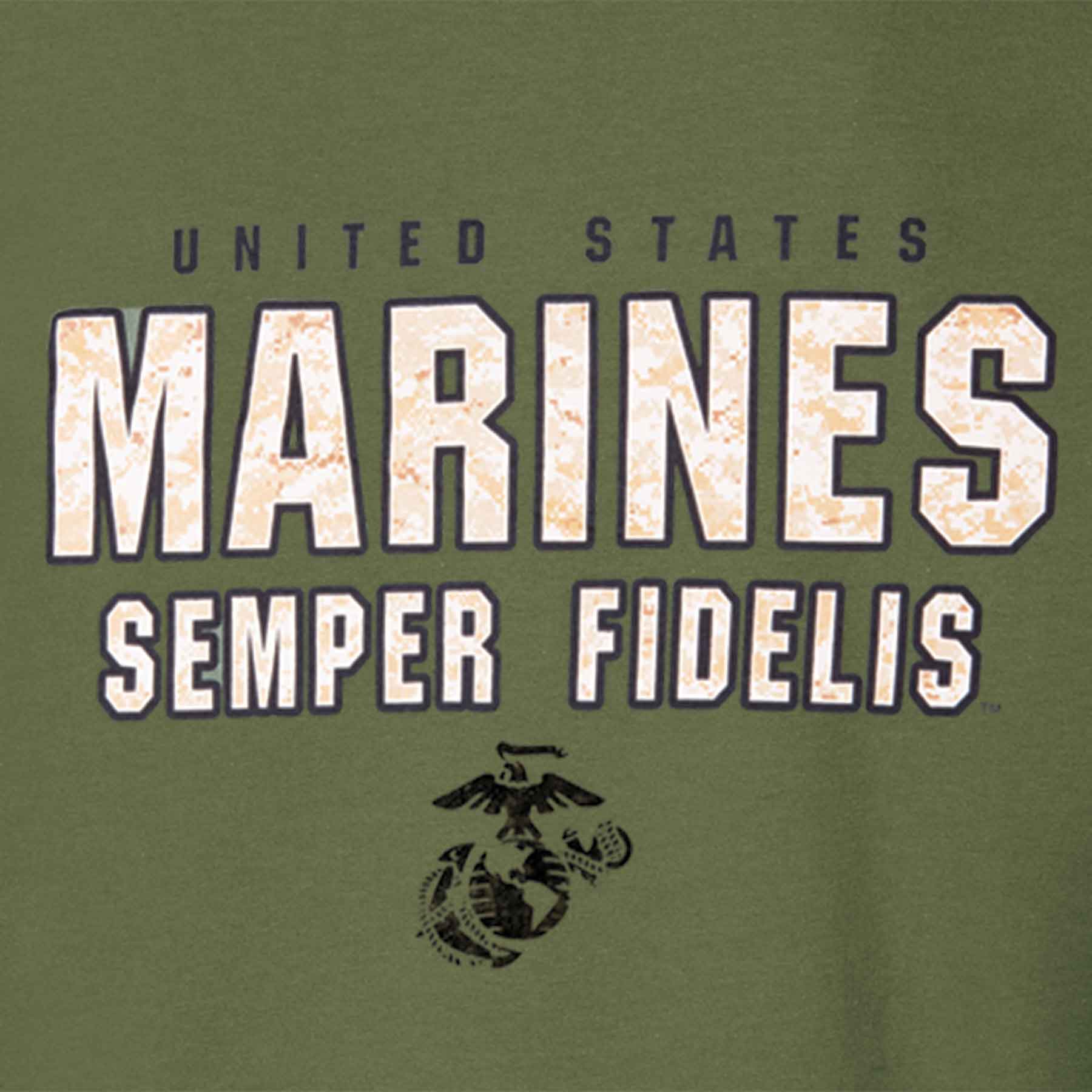 Semper Fidelis Camo T-shirt - Image 6