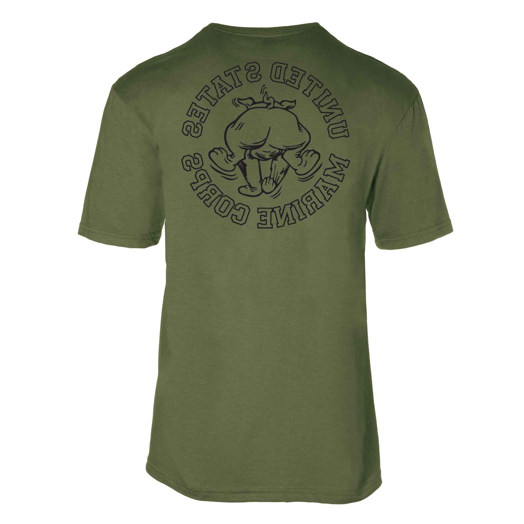 Marine Corps Bulldog Mascot Graphic T-shirt - Image 14