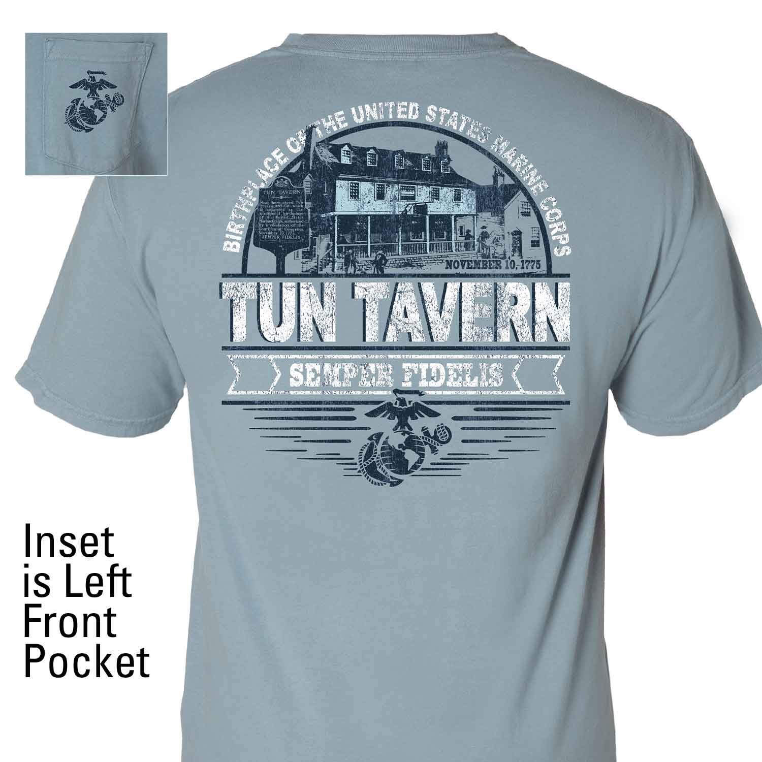 Comfort Wash Tun Tavern Pocket T-shirt - Image 8