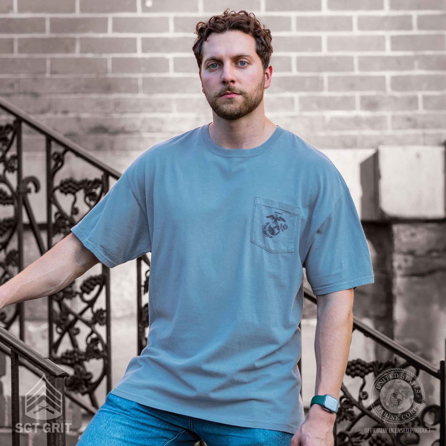Comfort Wash Tun Tavern Pocket T-shirt - Image 9