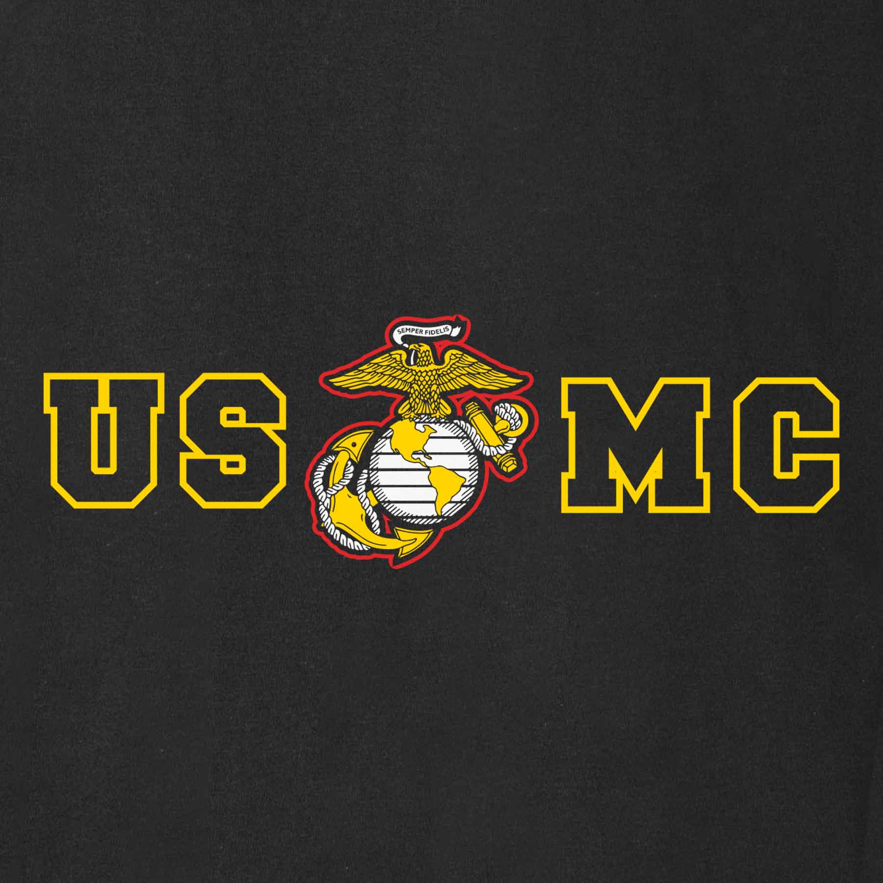 USMC Collegiate T-shirt - Image 4