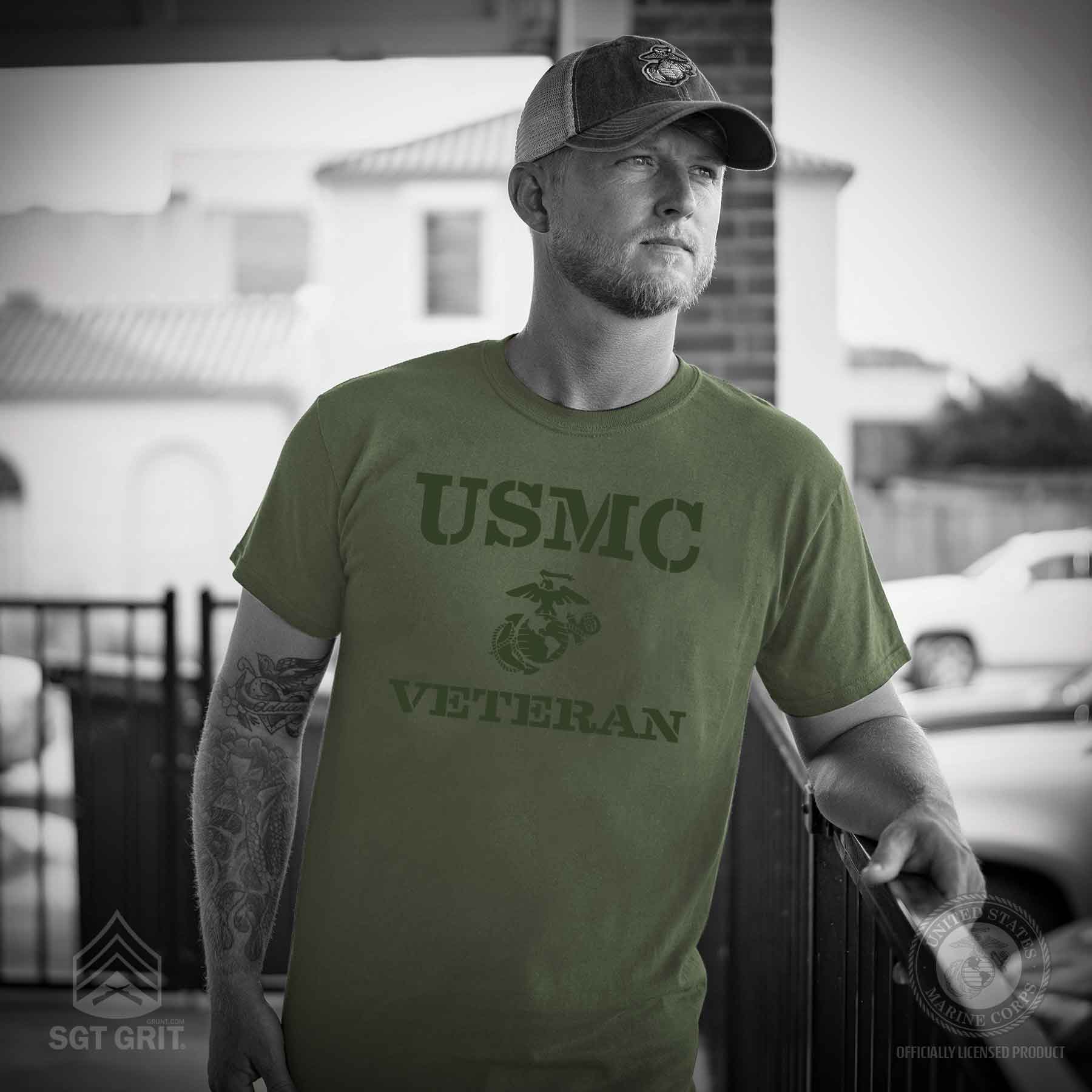 USMC Veteran T-shirt - Image 6