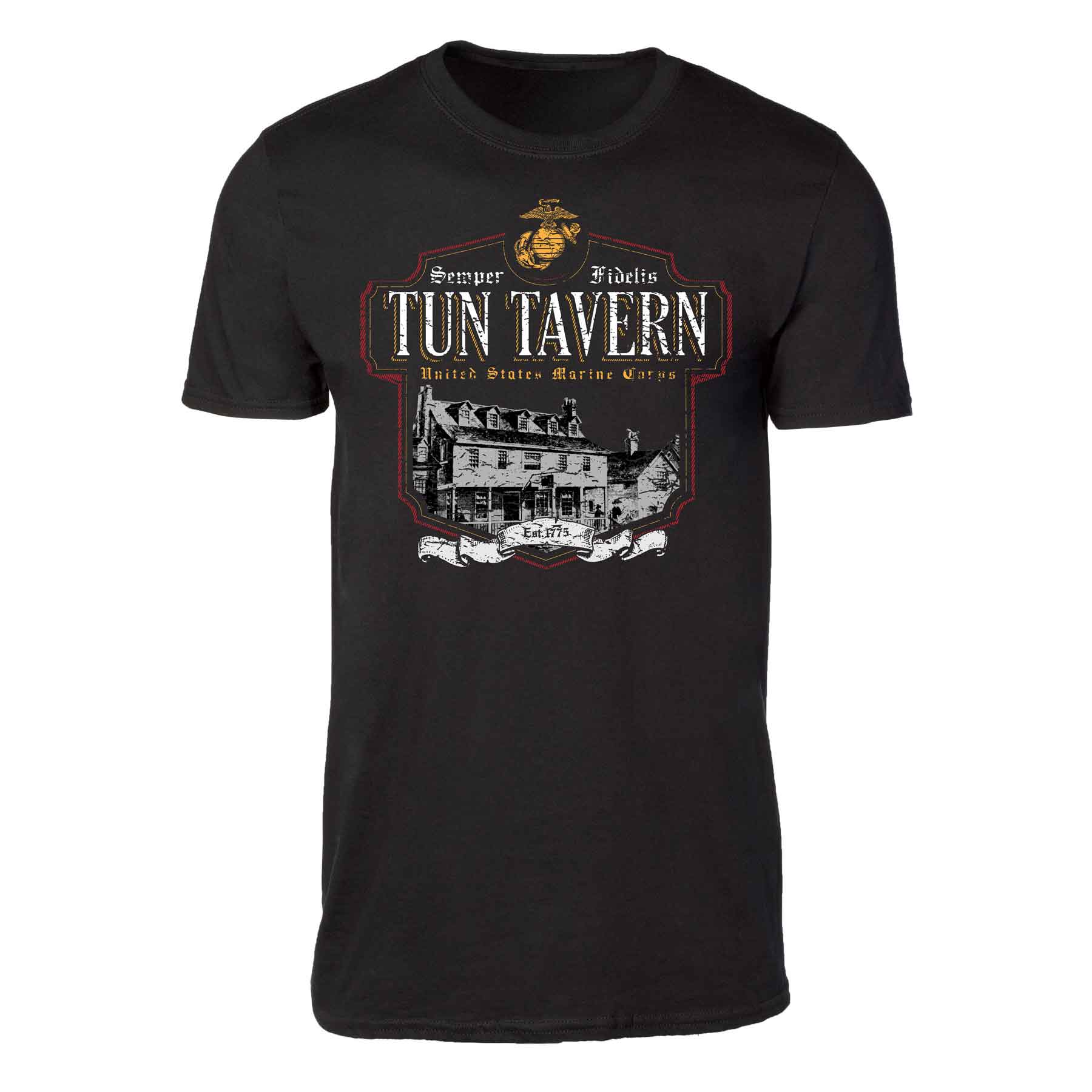 Tun Tavern Full Front T-shirt - Image 4