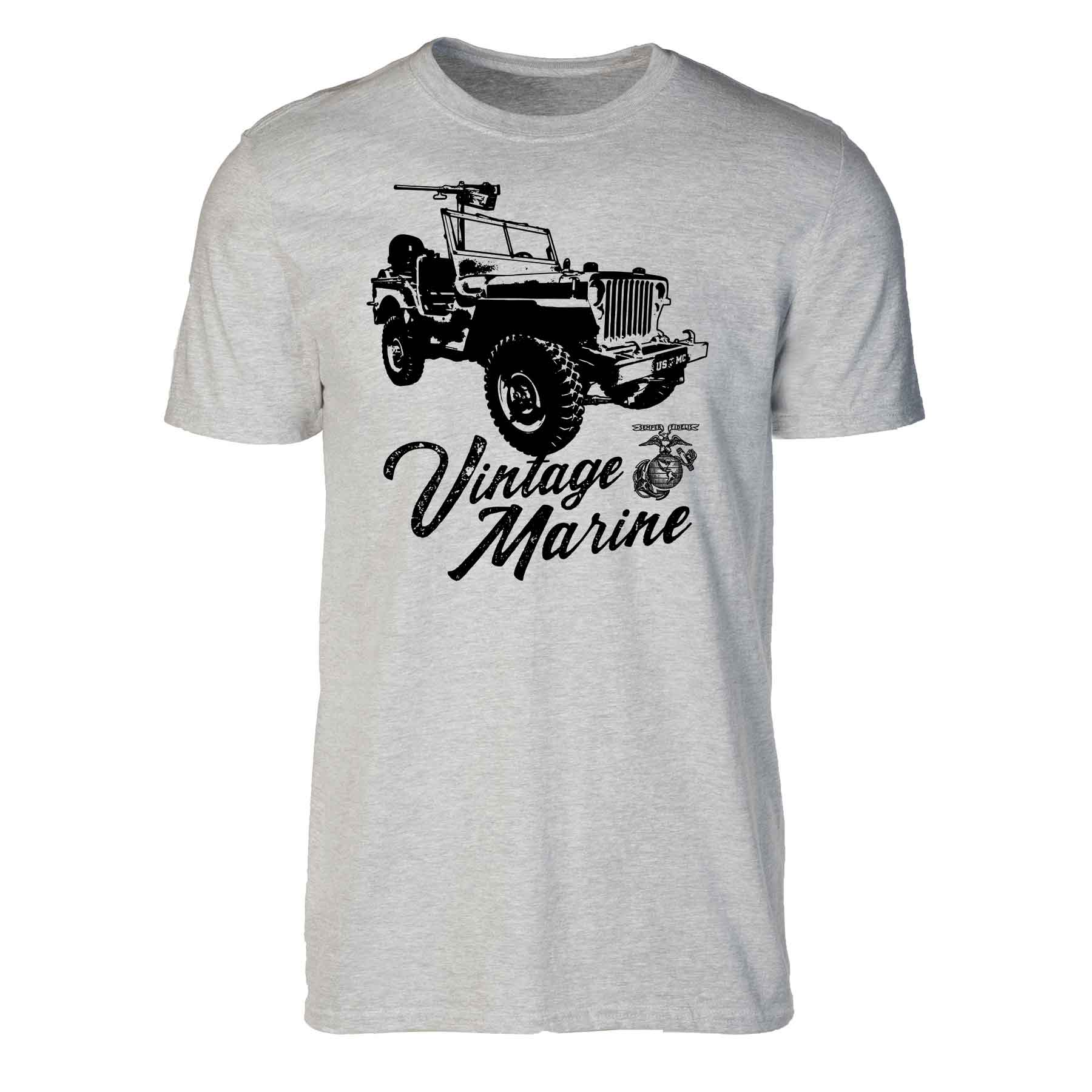Vintage Marine Jeep T-shirt - Image 8