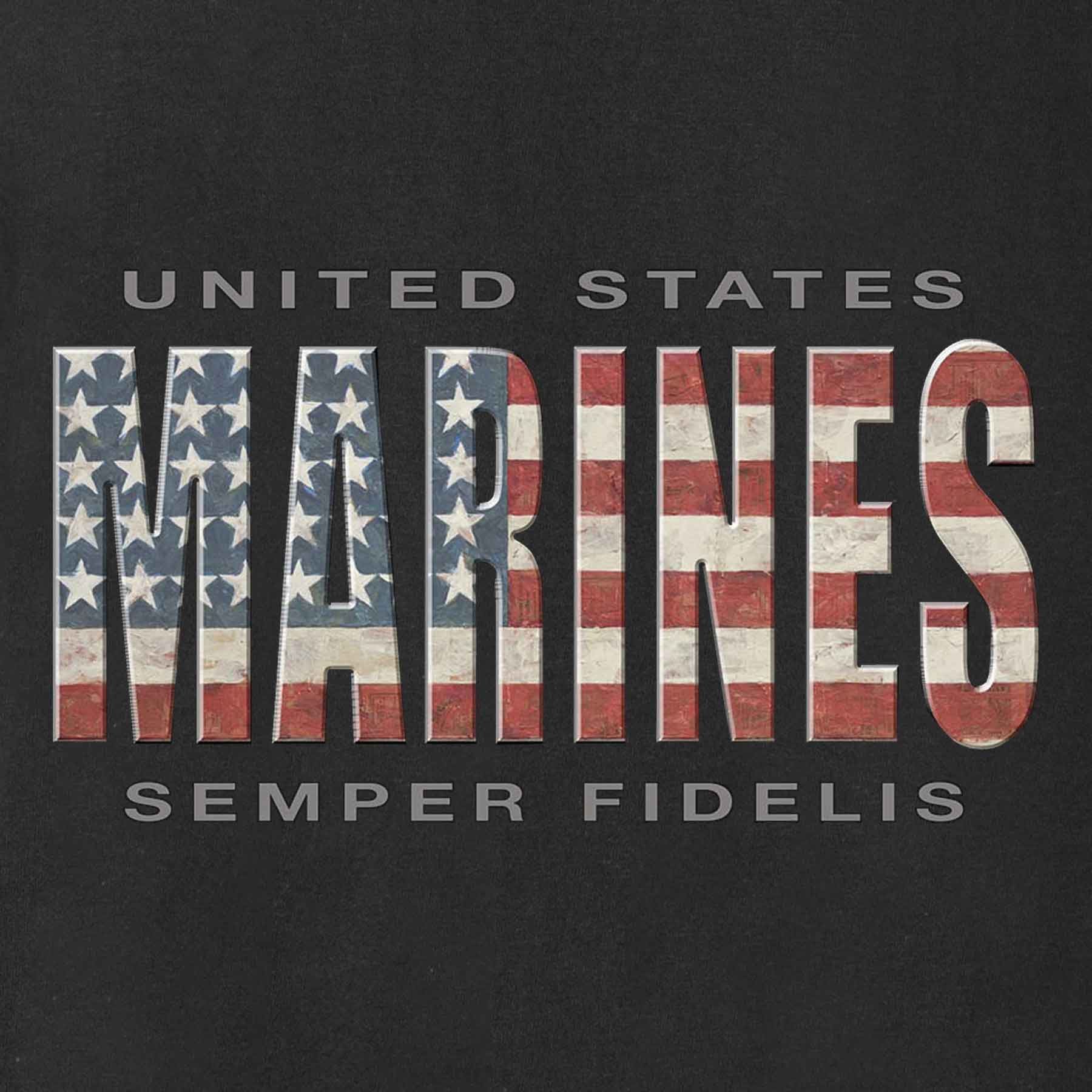 United States Marines USA Flag T-shirt - Image 3