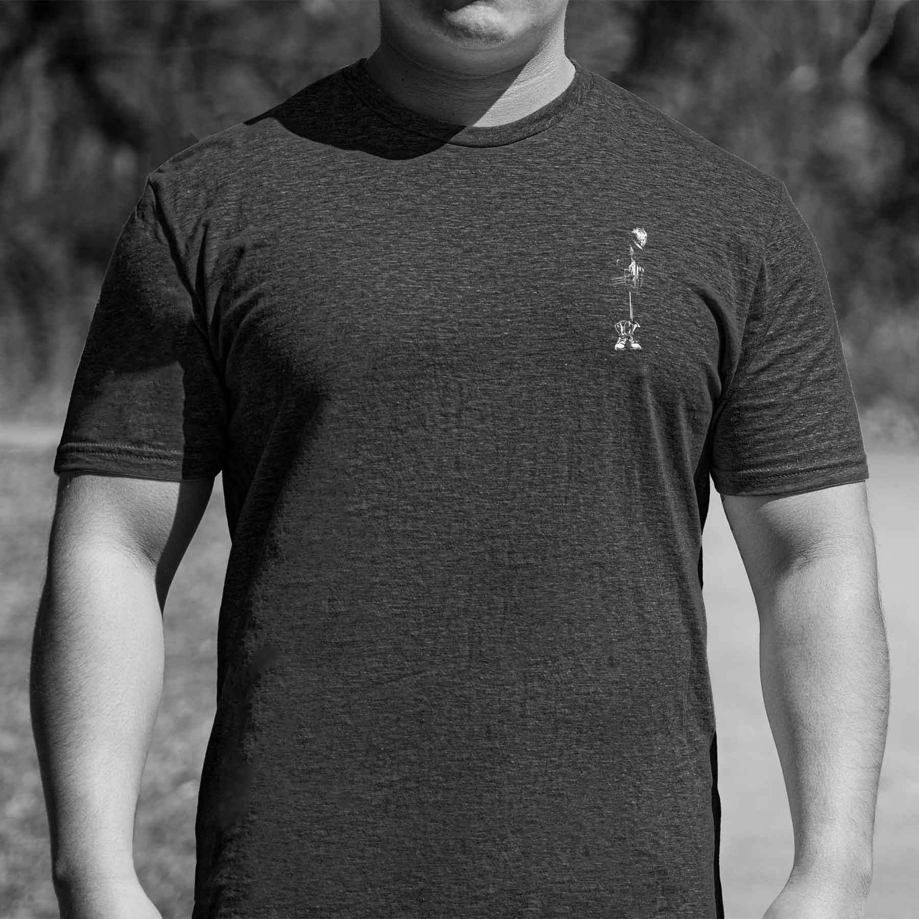 Until Valhalla Heathered T-shirt - Image 10