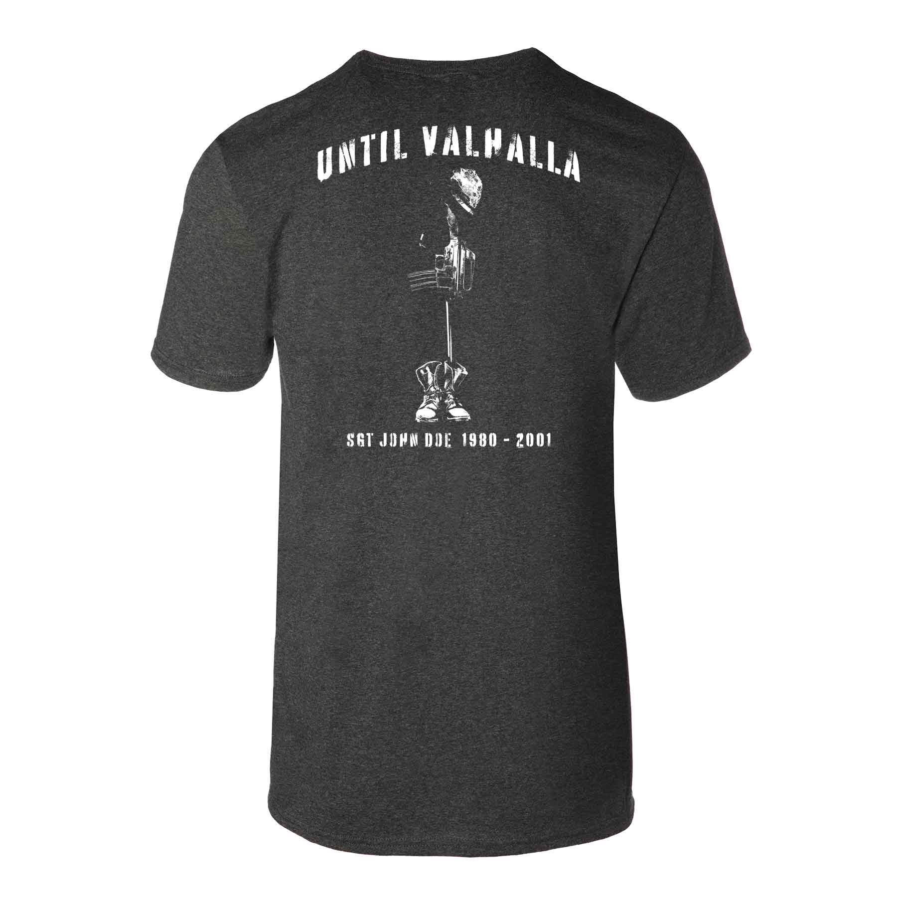 Until Valhalla Heathered T-shirt - Image 14