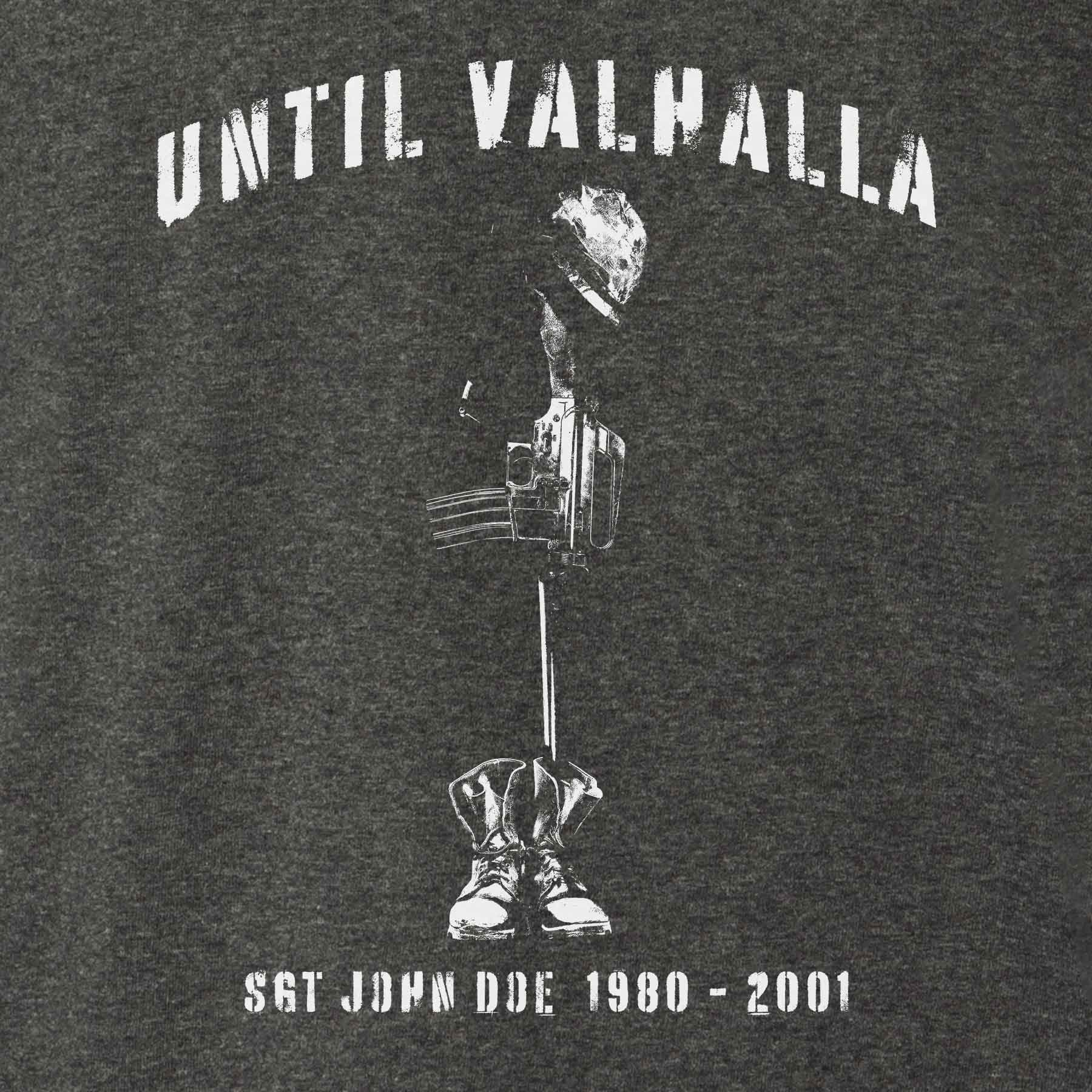 Until Valhalla Heathered T-shirt - Image 15