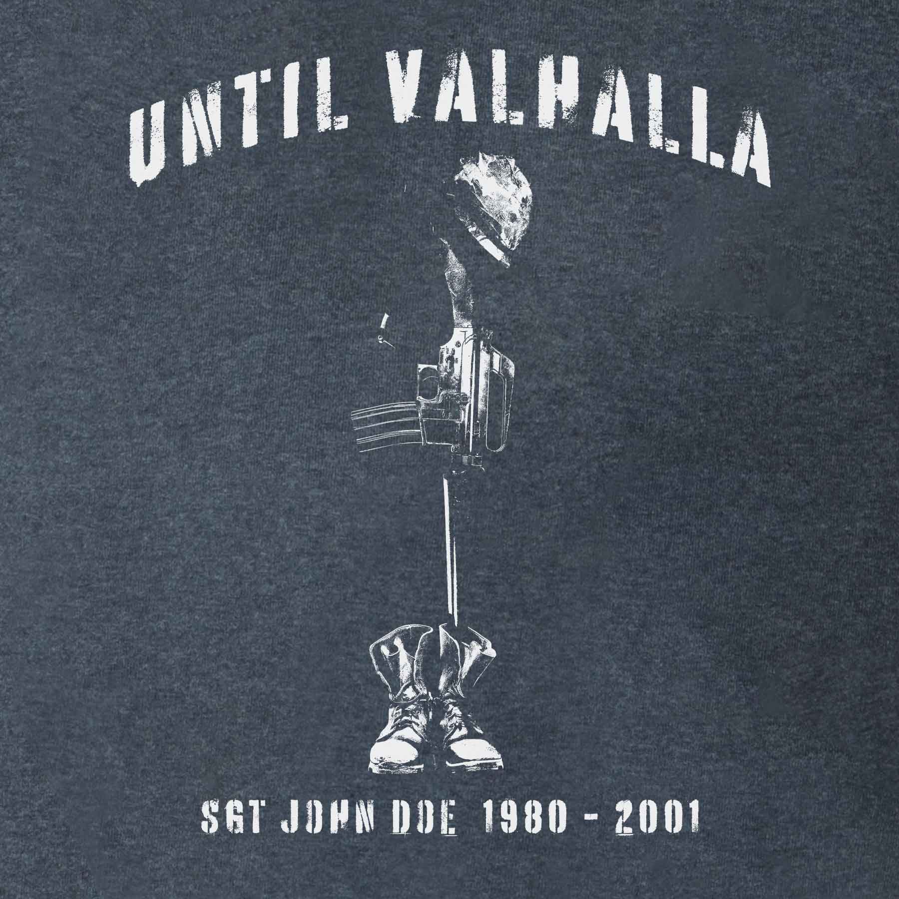 Until Valhalla Heathered T-shirt - Image 7