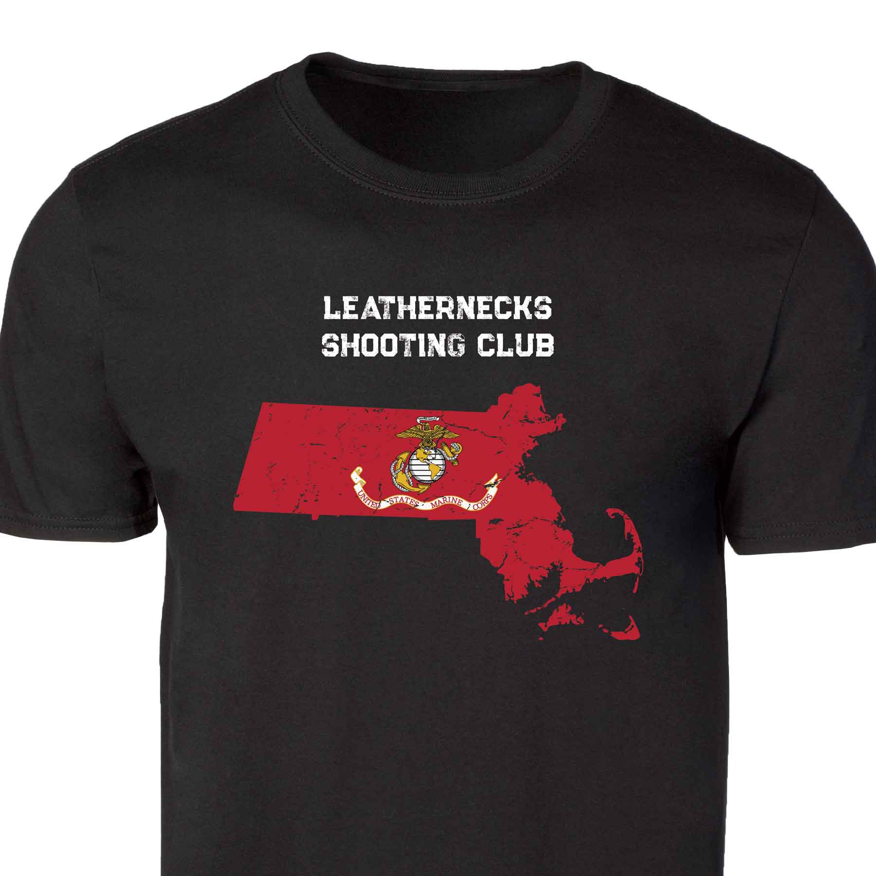USMC Massachusetts Customizable Reunion T-shirt