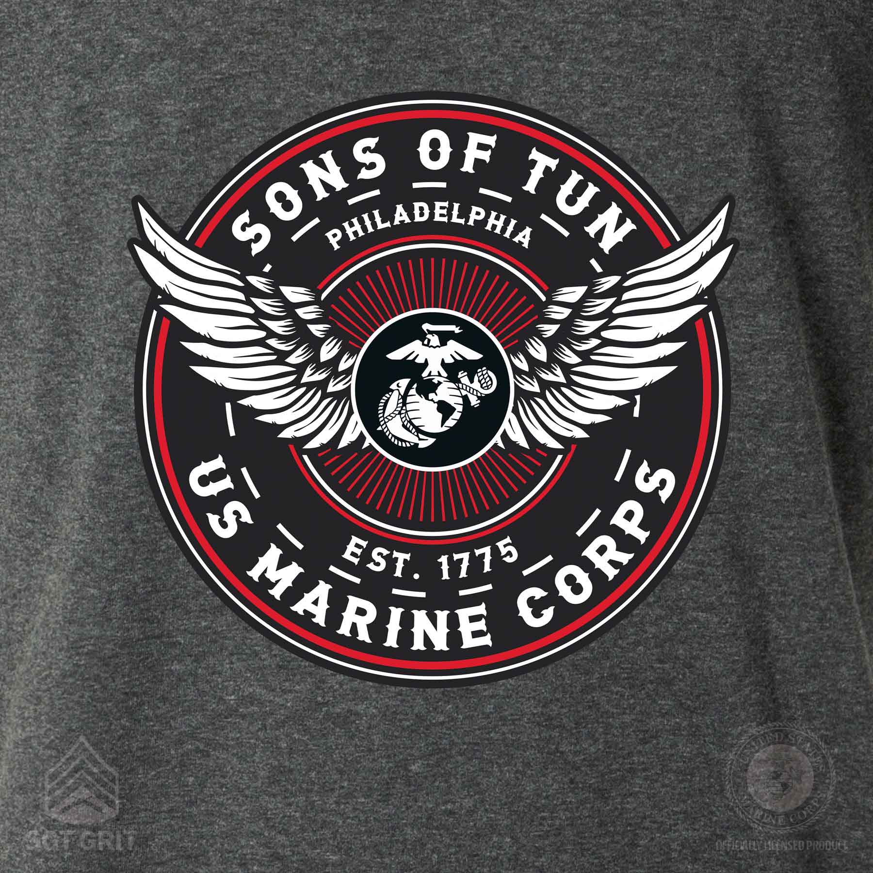 Sons of Tun Heather T-shirt - Image 3