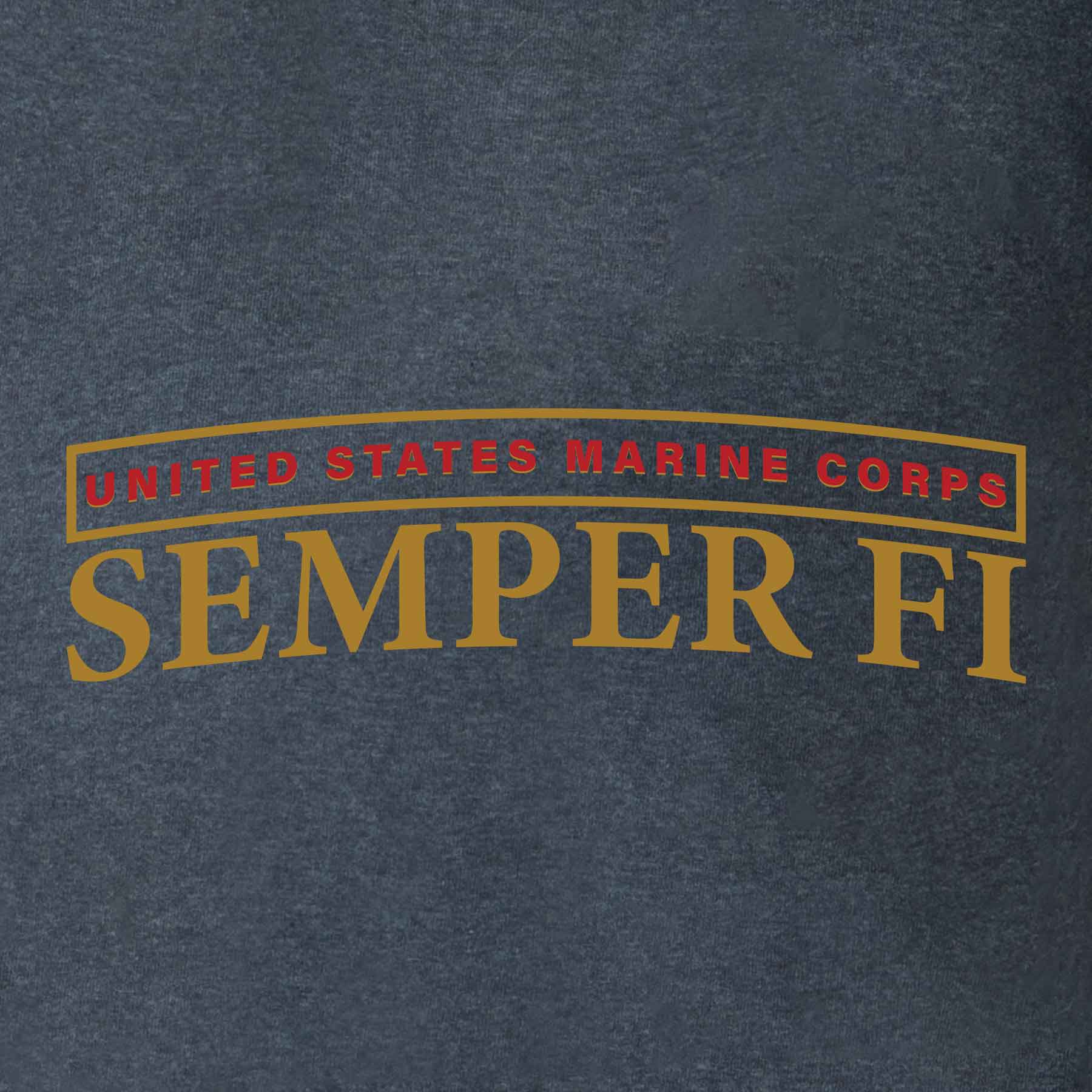 Semper Fi Arch Heather T-shirt - Image 3