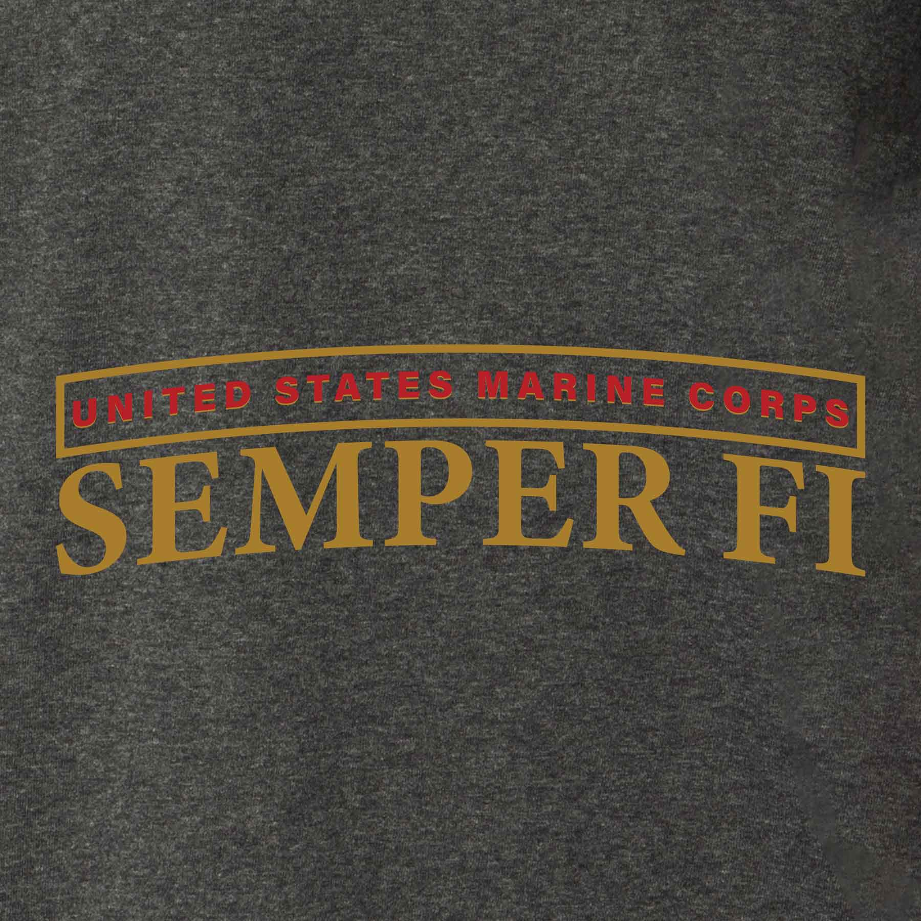 Semper Fi Arch Heather T-shirt - Image 7