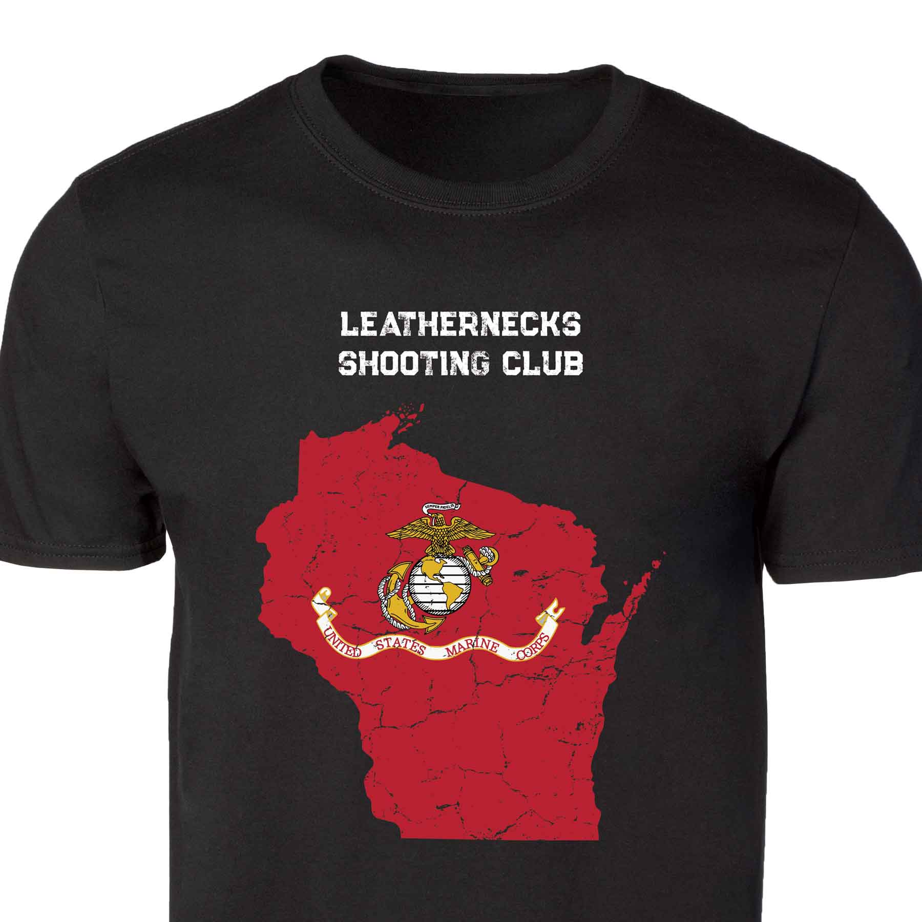 USMC Wisconsin Customizable Reunion T-shirt