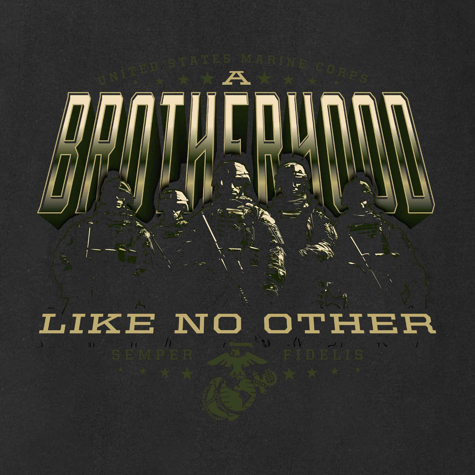 USMC Brotherhood Like No Other T-shirt - Image 6