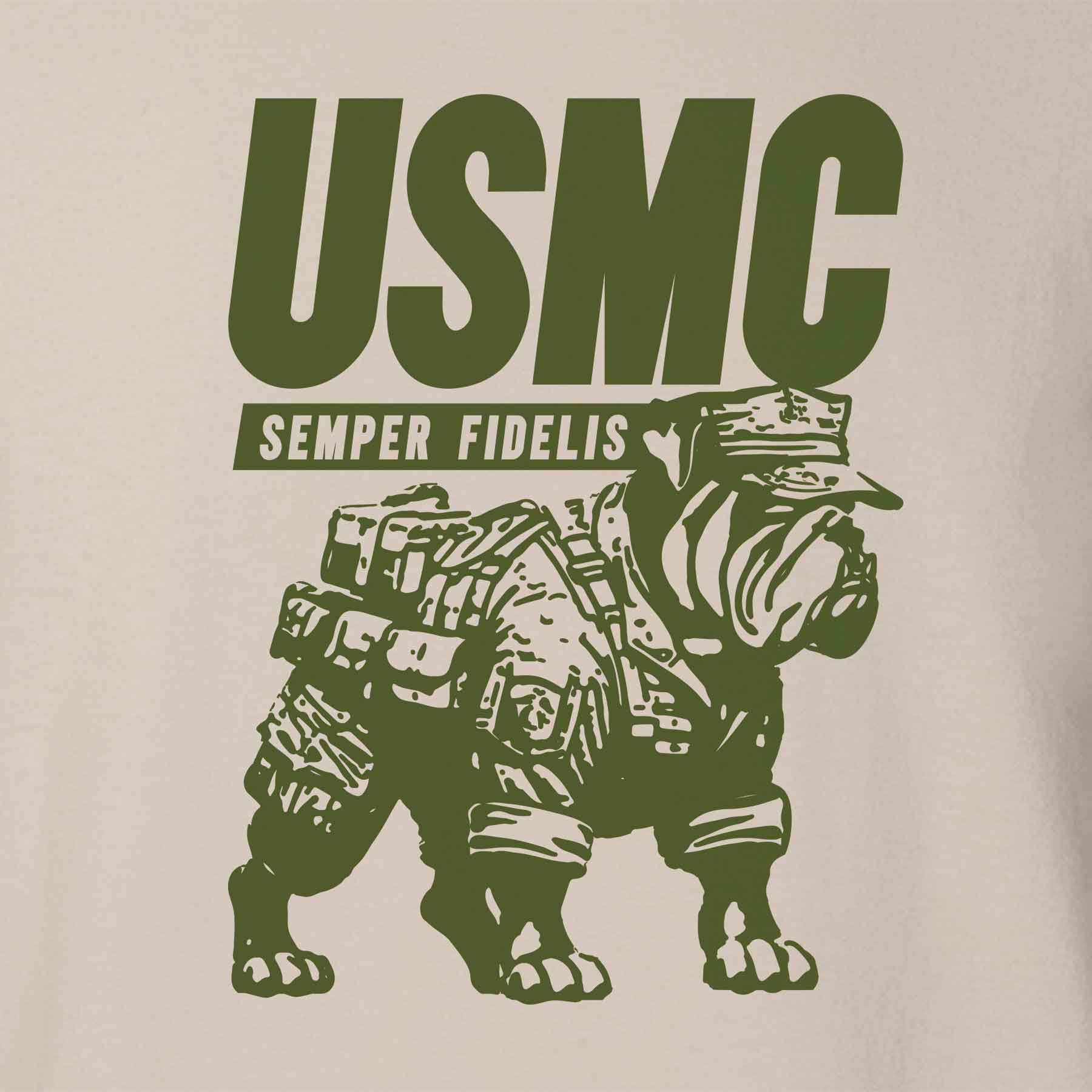 USMC Combat Bulldog T-shirt - Image 9