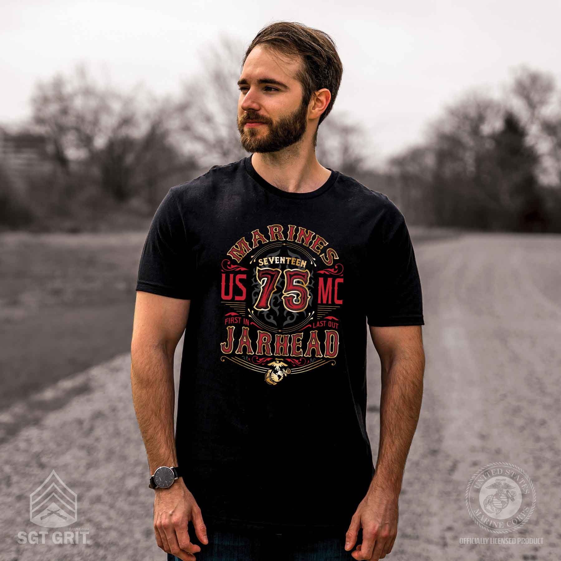 Western Jarhead Full Front T-shirt - Image 2