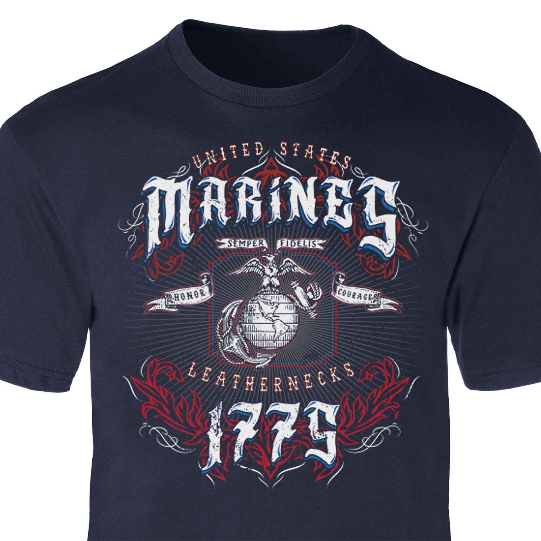 Leathernecks Full Front T-shirt
