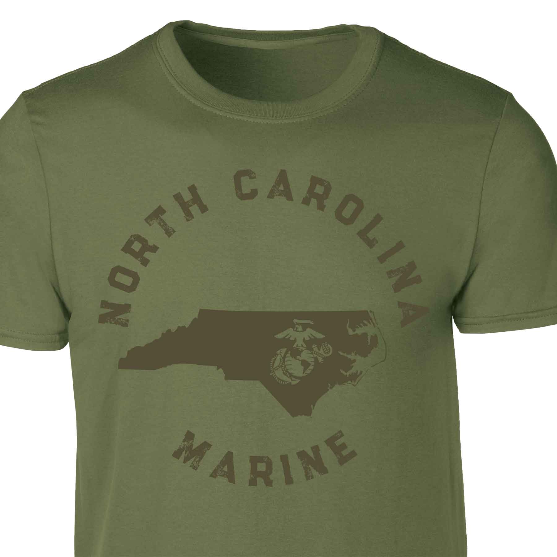 Choose Your State T-shirt, OD Green - Image 37