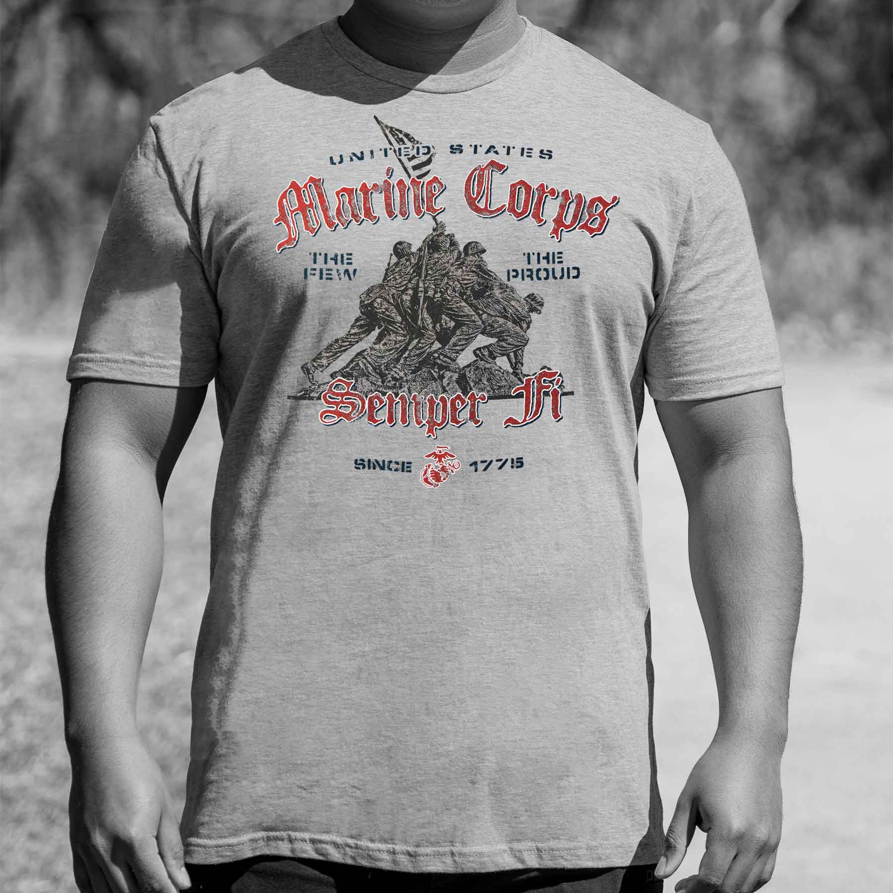 USMC Semper Fi T-shirt - Image 2