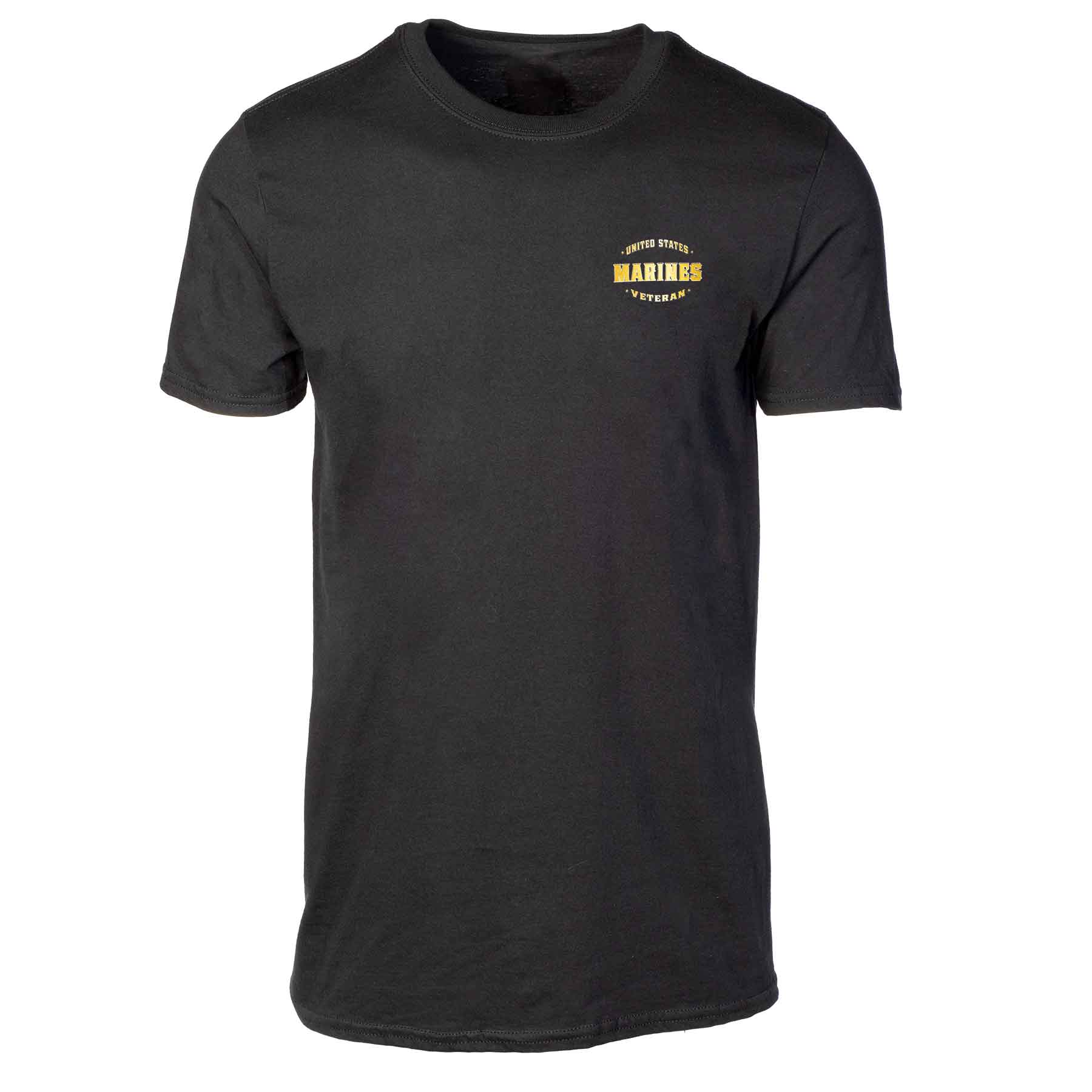 Marine Veteran Perched Eagle T-shirt - Image 4