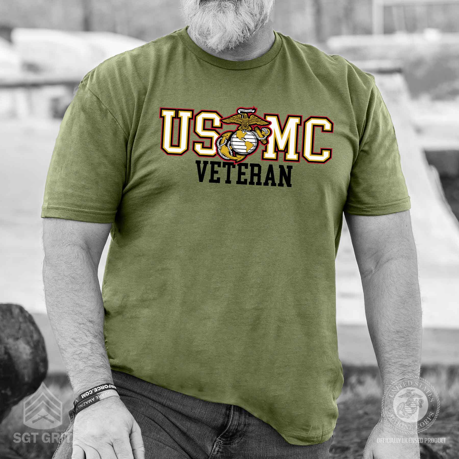 USMC Veteran EGA T-shirt - Image 10