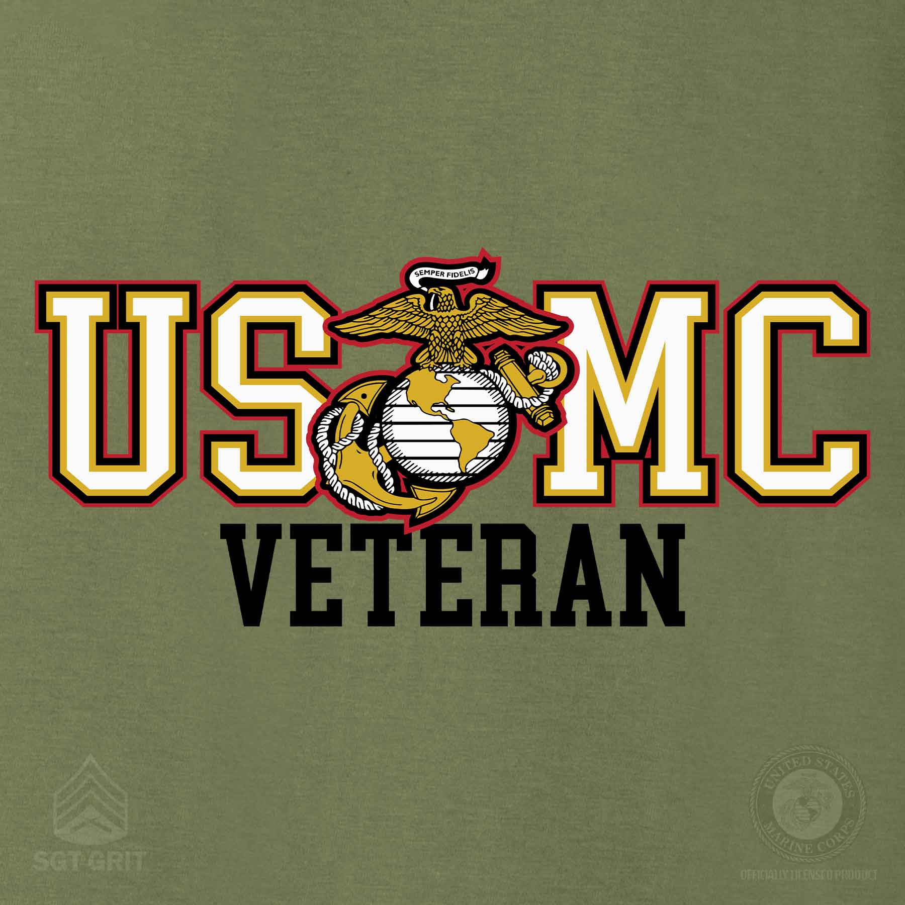 USMC Veteran EGA T-shirt - Image 11