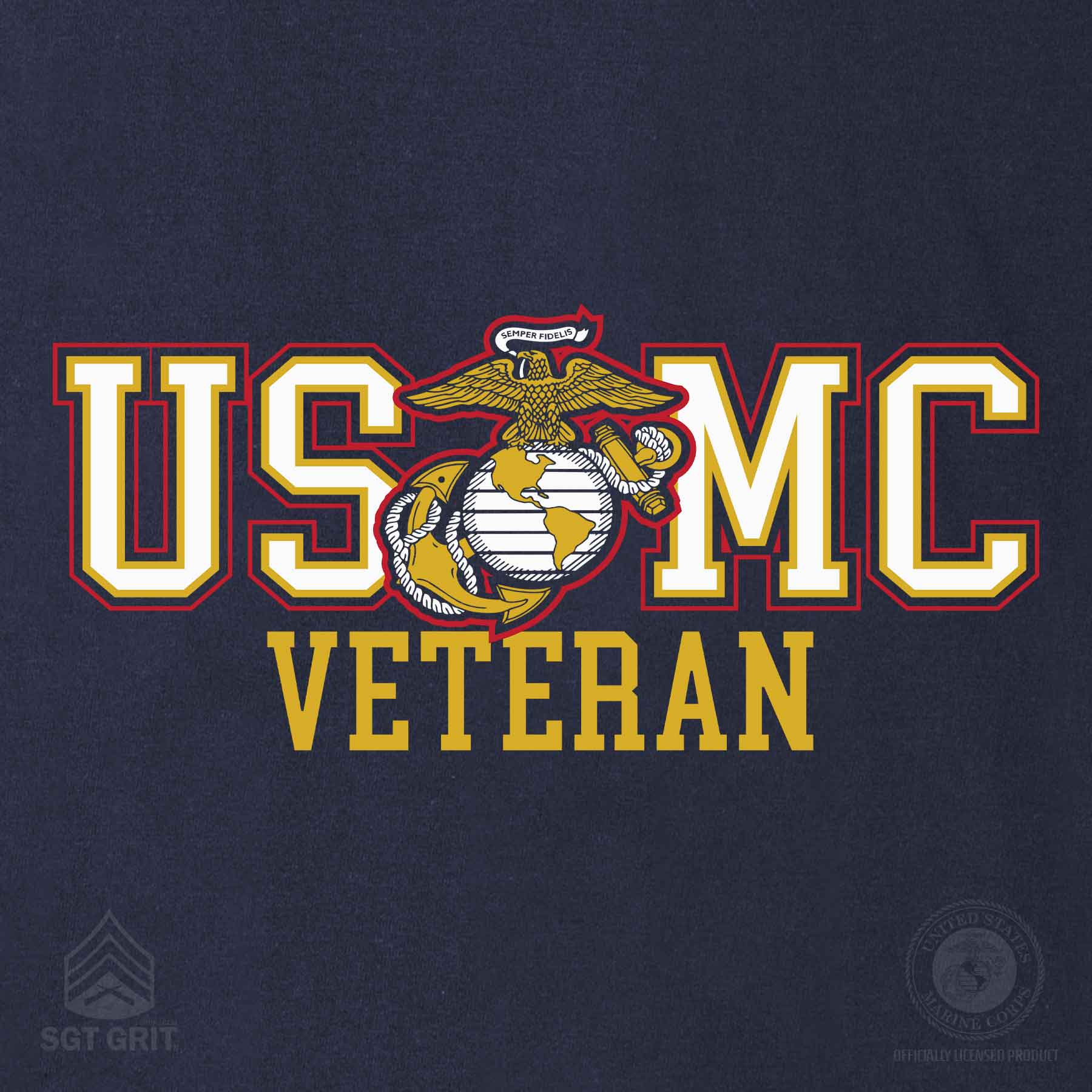USMC Veteran EGA T-shirt - Image 3