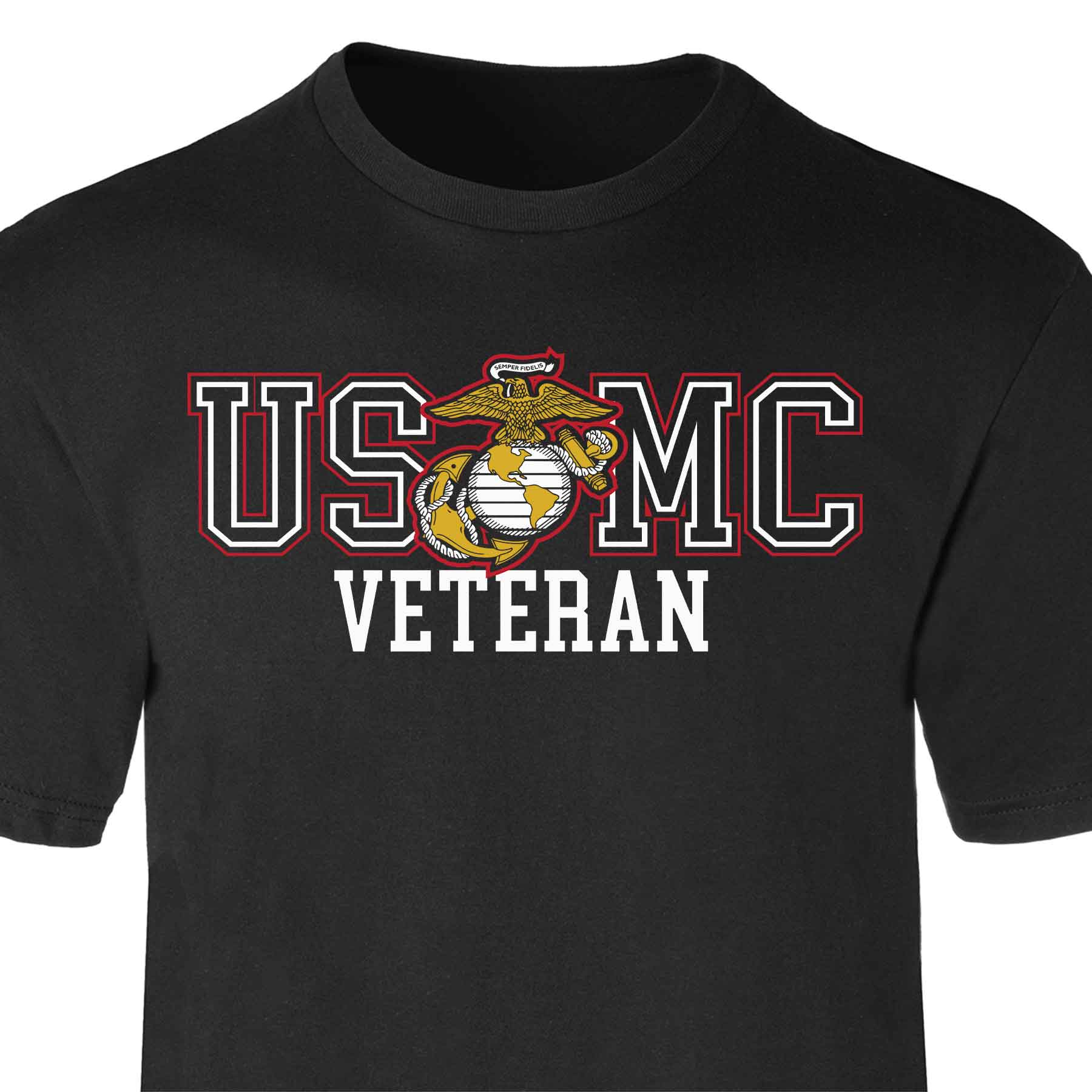 USMC Veteran EGA T-shirt - Image 5
