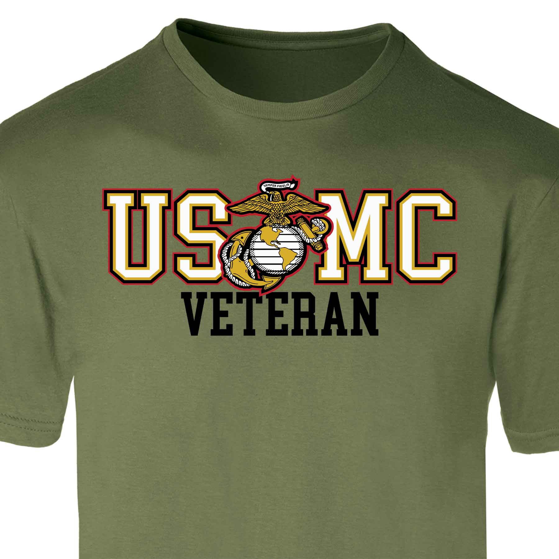 USMC Veteran EGA T-shirt - Image 9