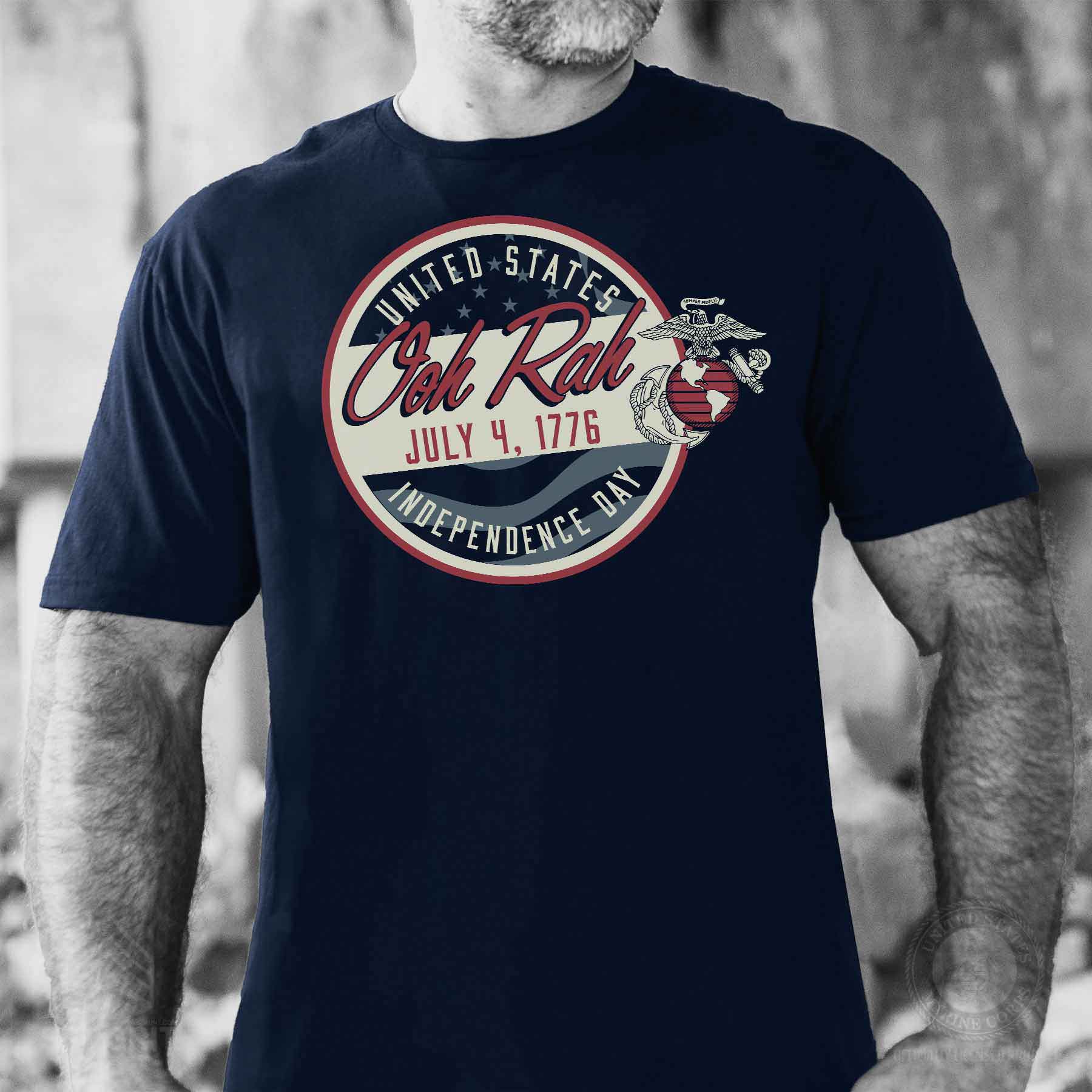 Ooh Rah Independence Day T-shirt - Image 2