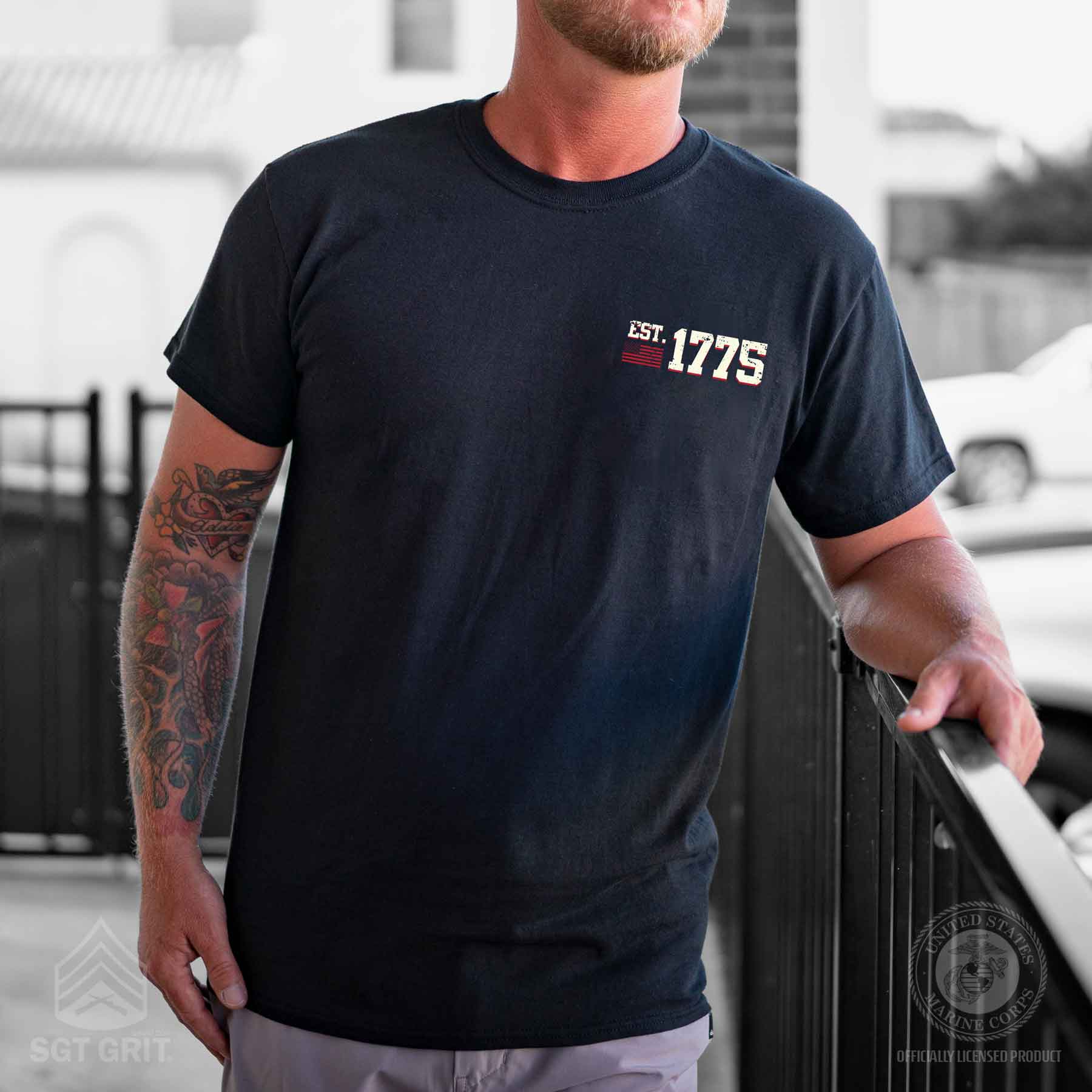 Marines Est. 1775 T-shirt - Image 2