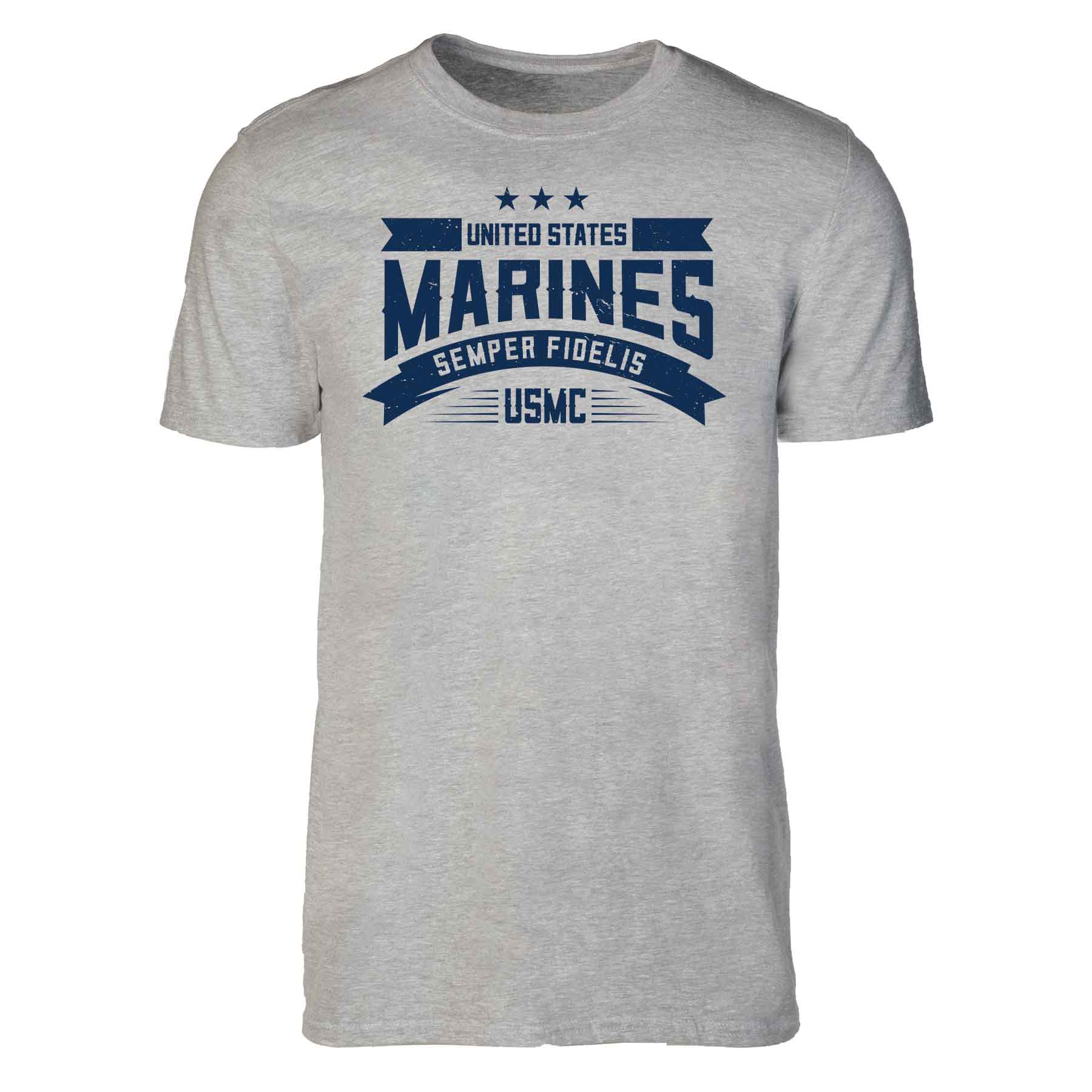 USMC Semper Fidelis Stars T-shirt - Image 4