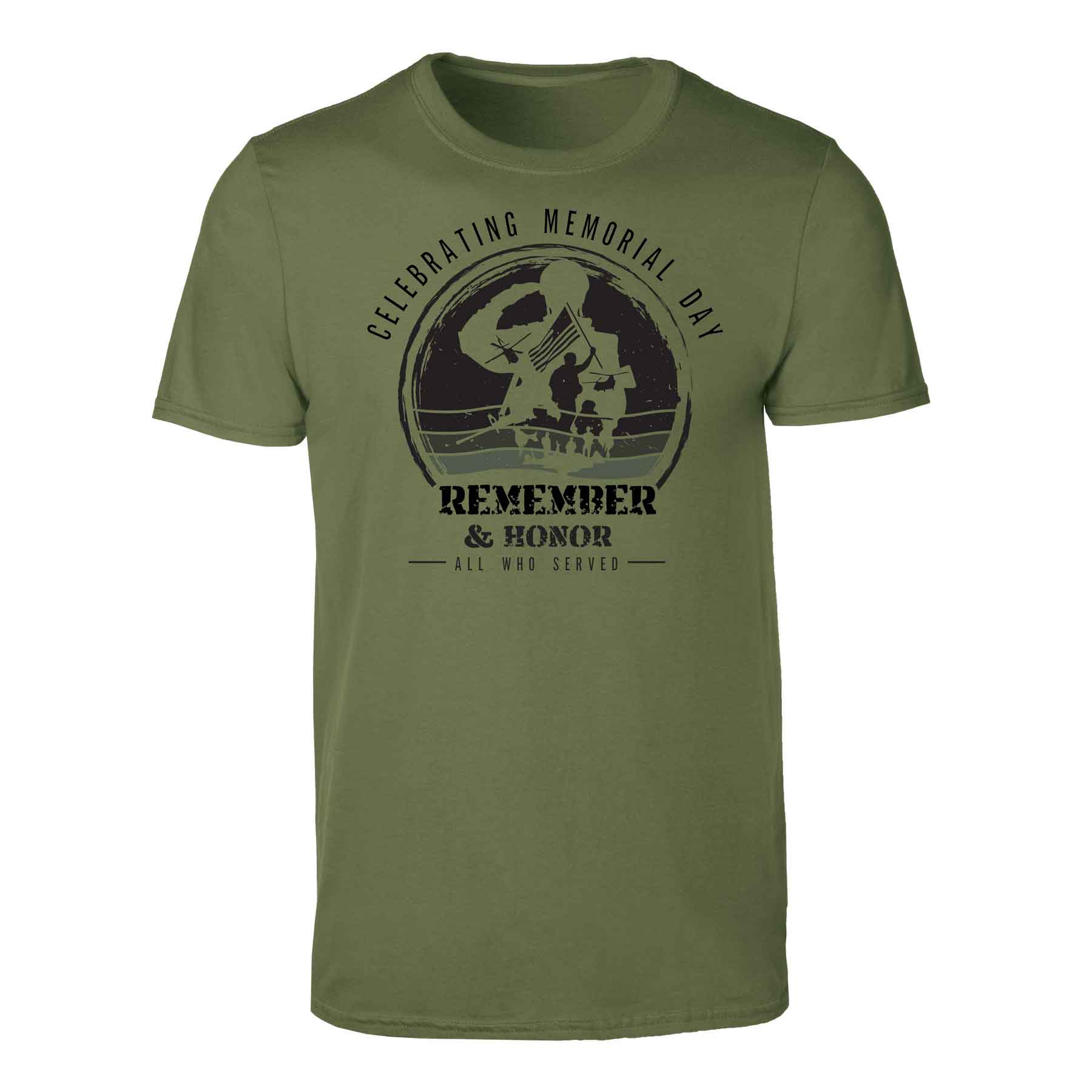 Memorial Day Remember & Honor T-shirt - Image 4