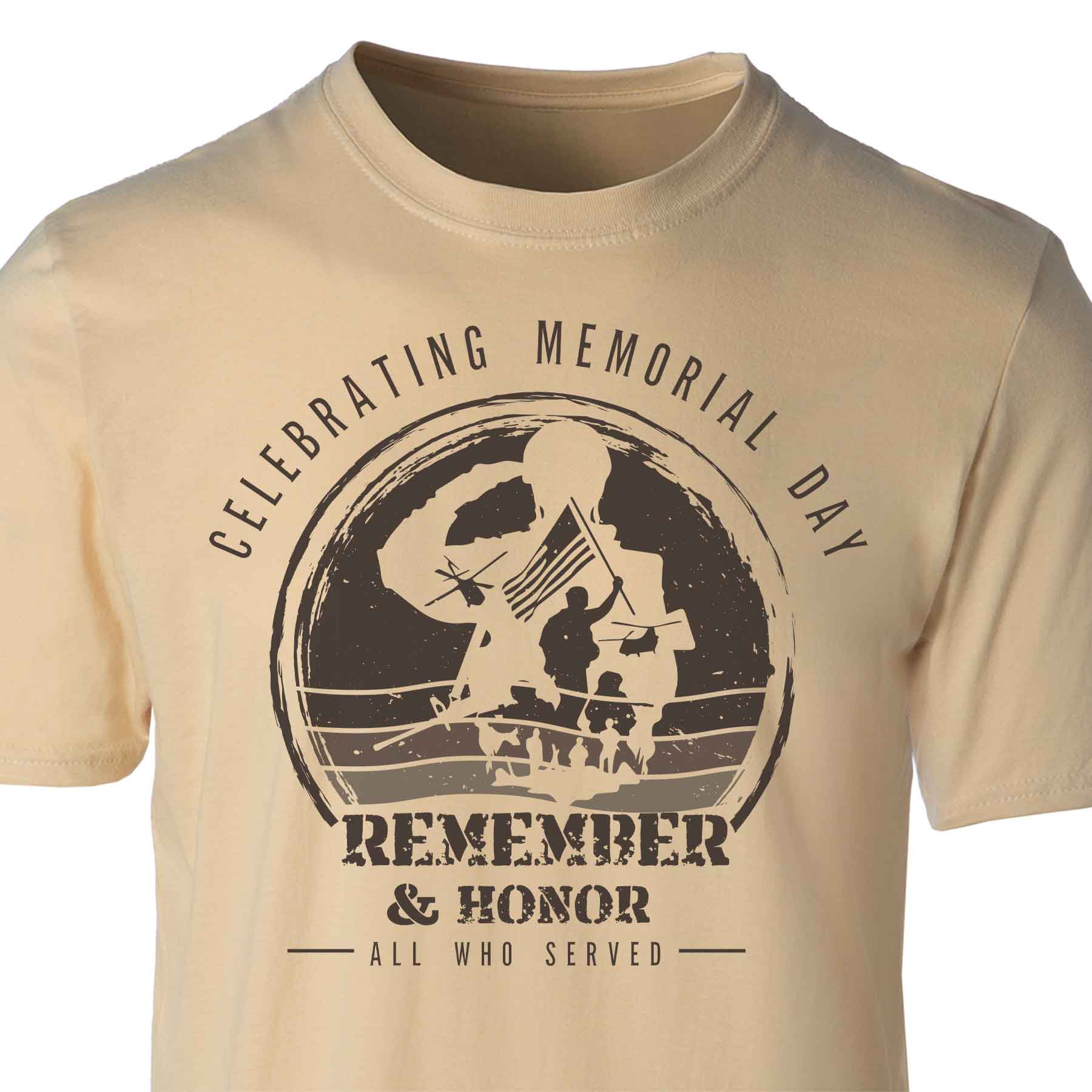 Memorial Day Remember & Honor T-shirt - Image 6