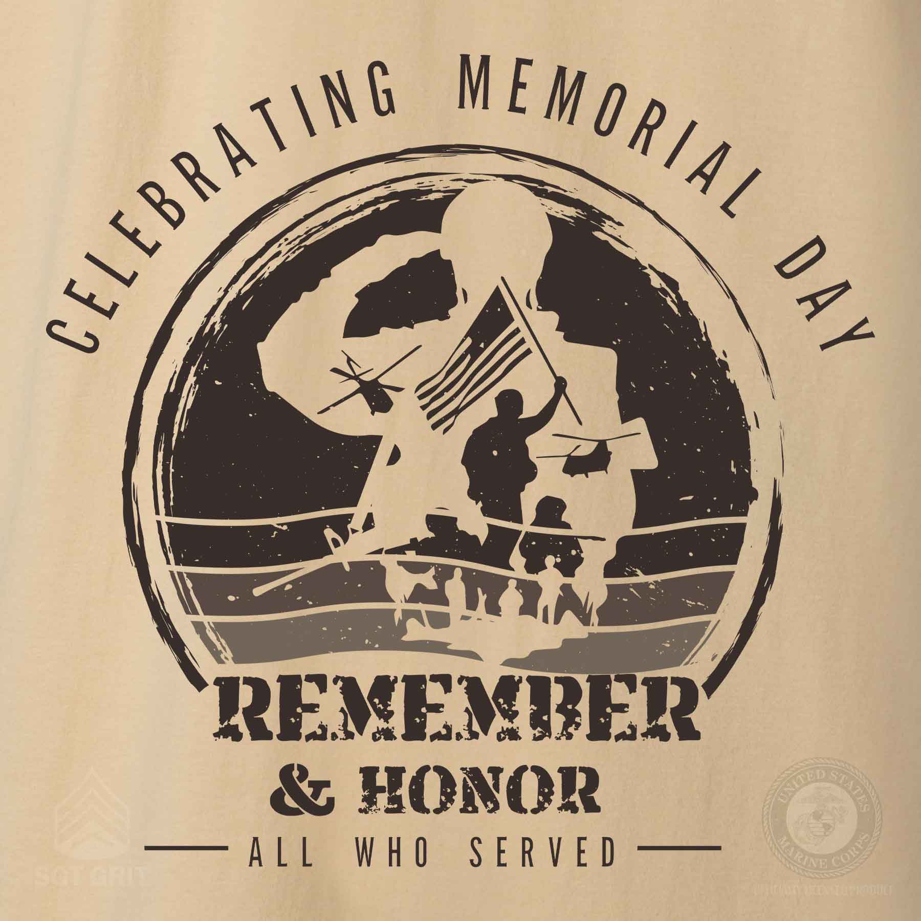 Memorial Day Remember & Honor T-shirt - Image 8