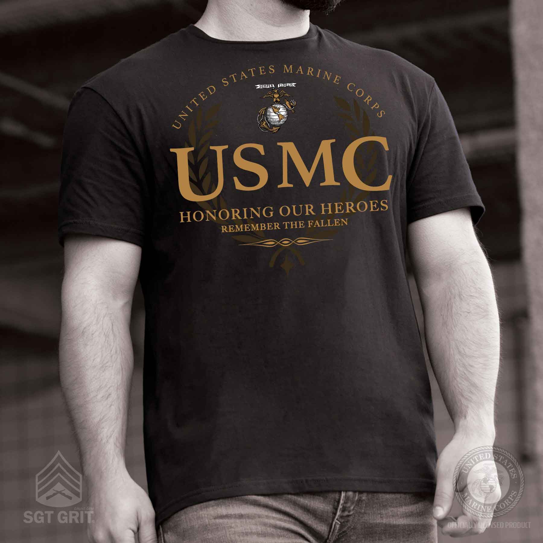 USMC Honoring Our Heroes T-shirt - Image 2