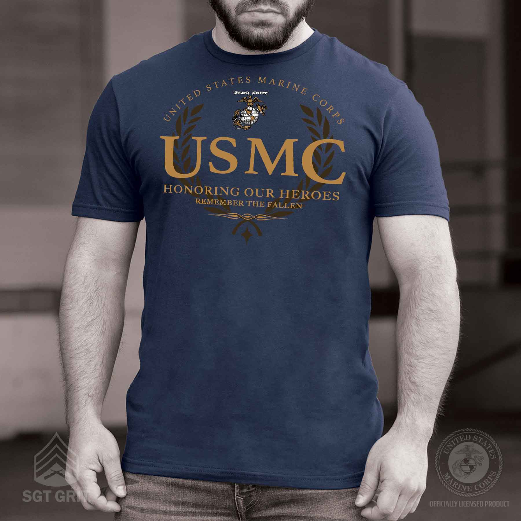 USMC Honoring Our Heroes T-shirt - Image 7