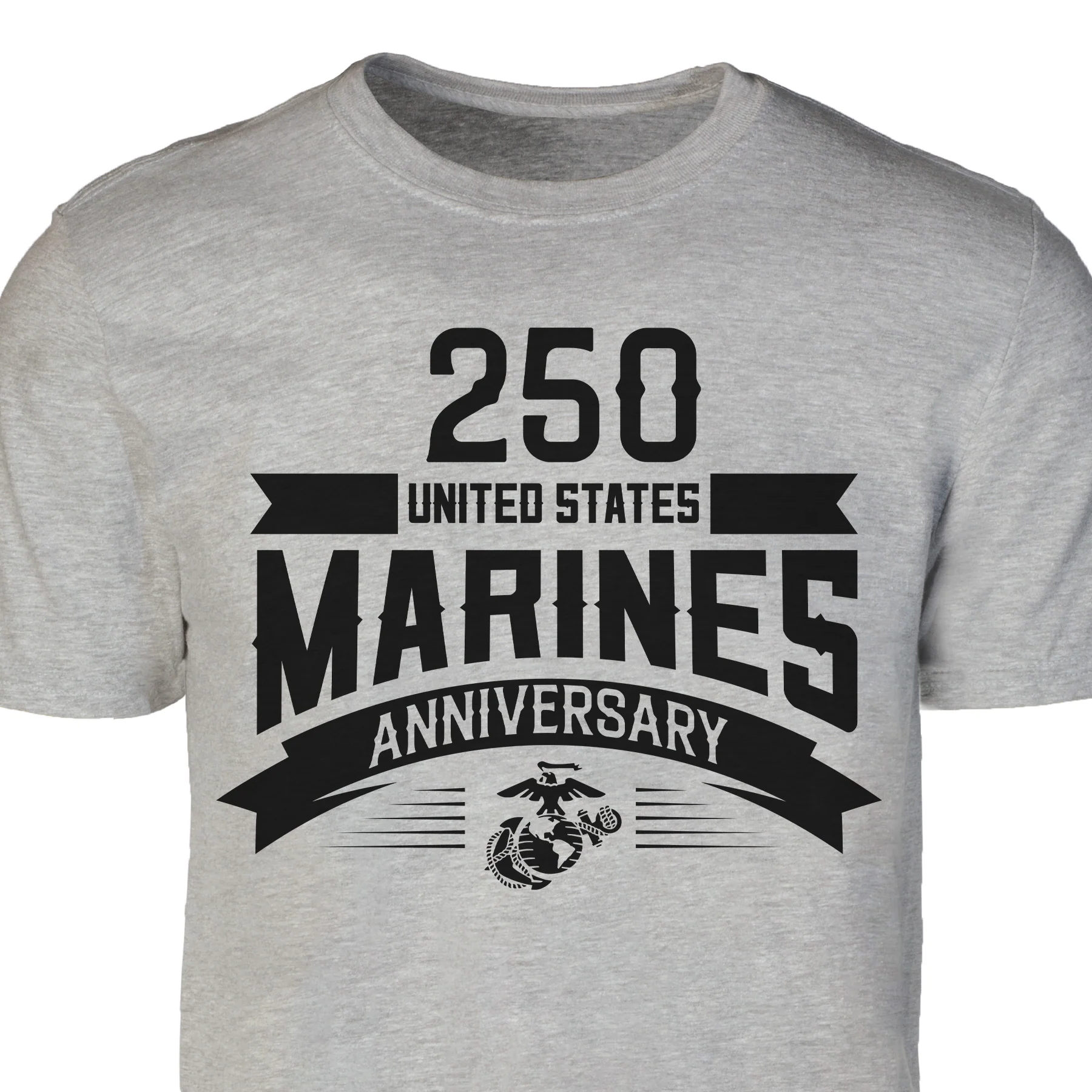 USMC 250th Anniversary Ribbon T-Shirt