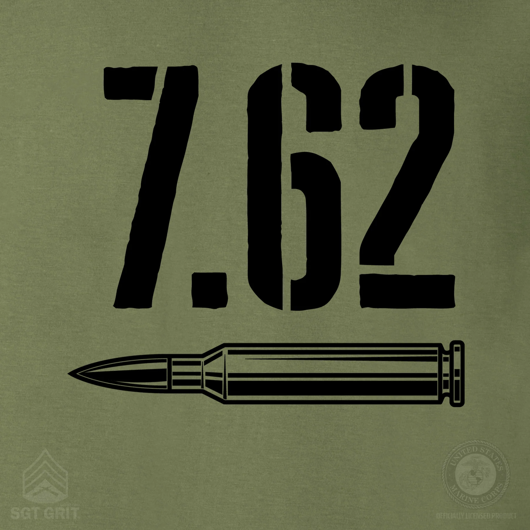 7.62 Bullet T-Shirt - Image 3