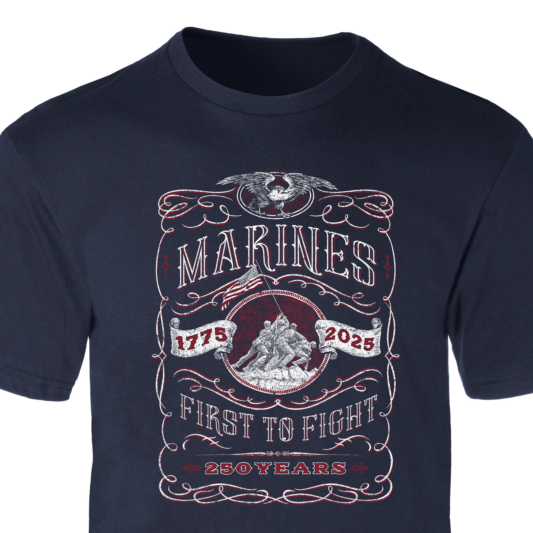 USMC 250 Years Iwo Jima T-Shirt