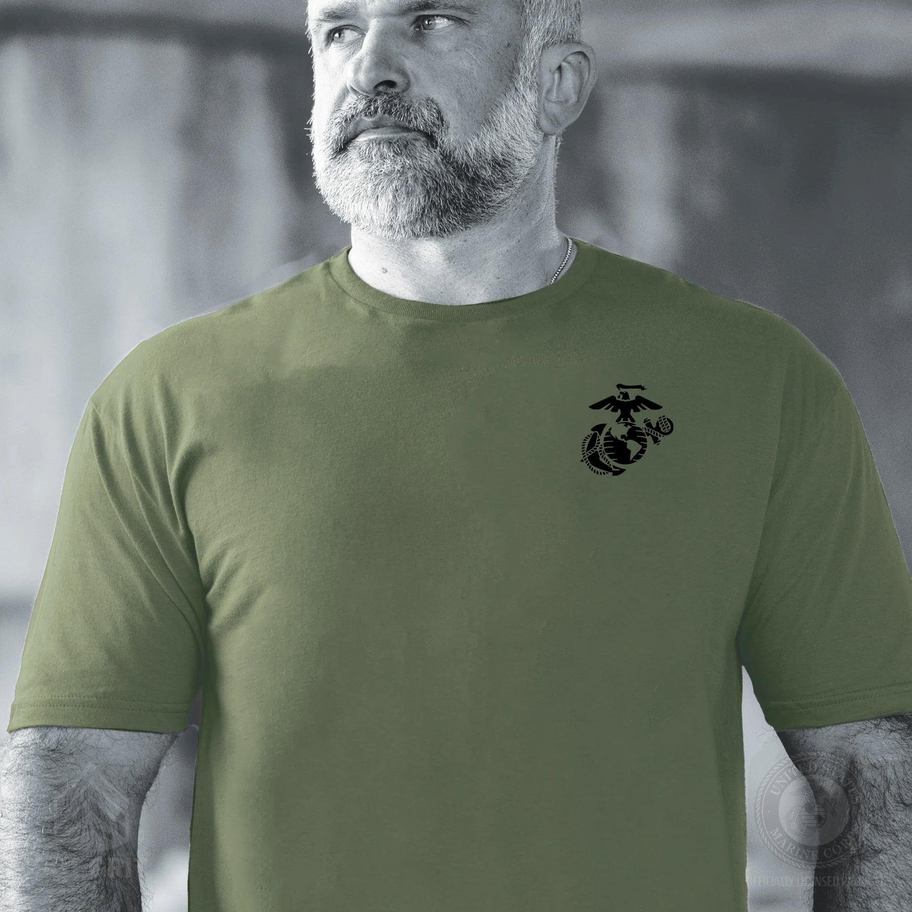 USMC Boot Camp T-Shirt- Back Design - Image 11