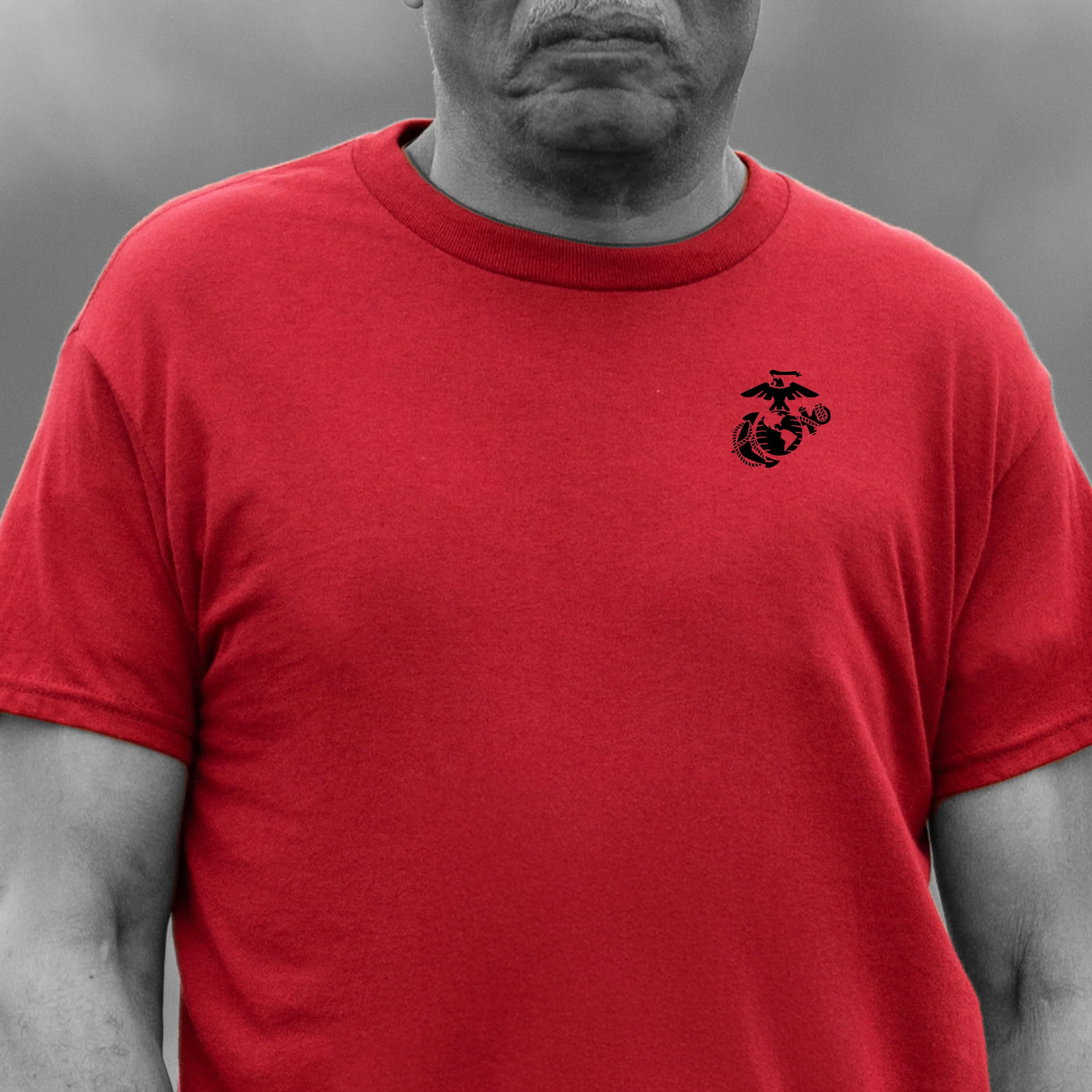 USMC Boot Camp T-Shirt- Back Design - Image 12