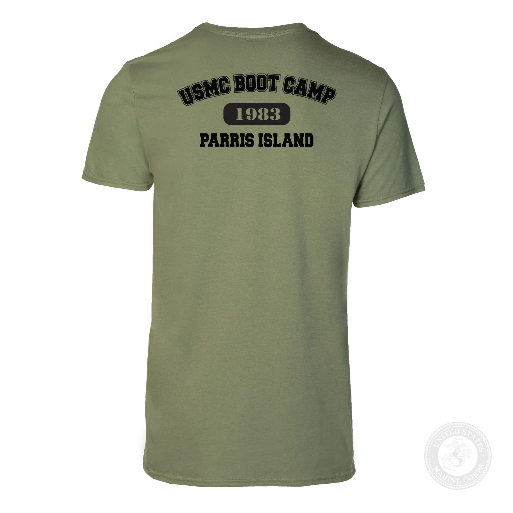 USMC Boot Camp T-Shirt- Back Design - Image 22