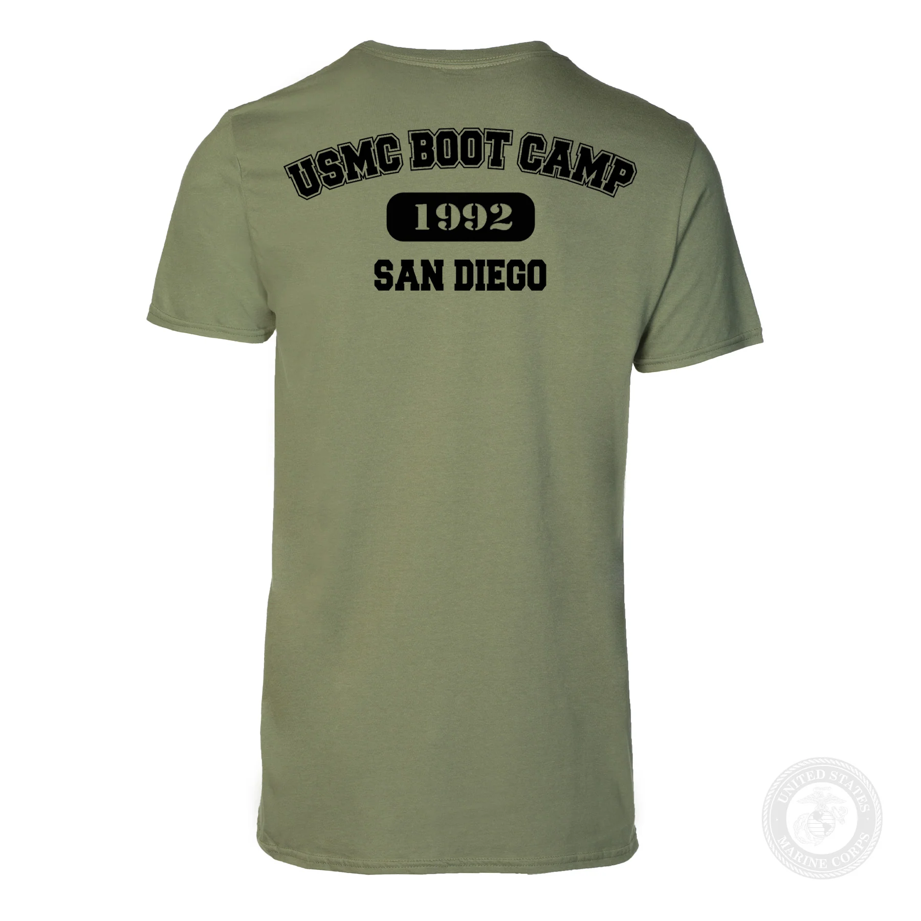 USMC Boot Camp T-Shirt- Back Design - Image 23