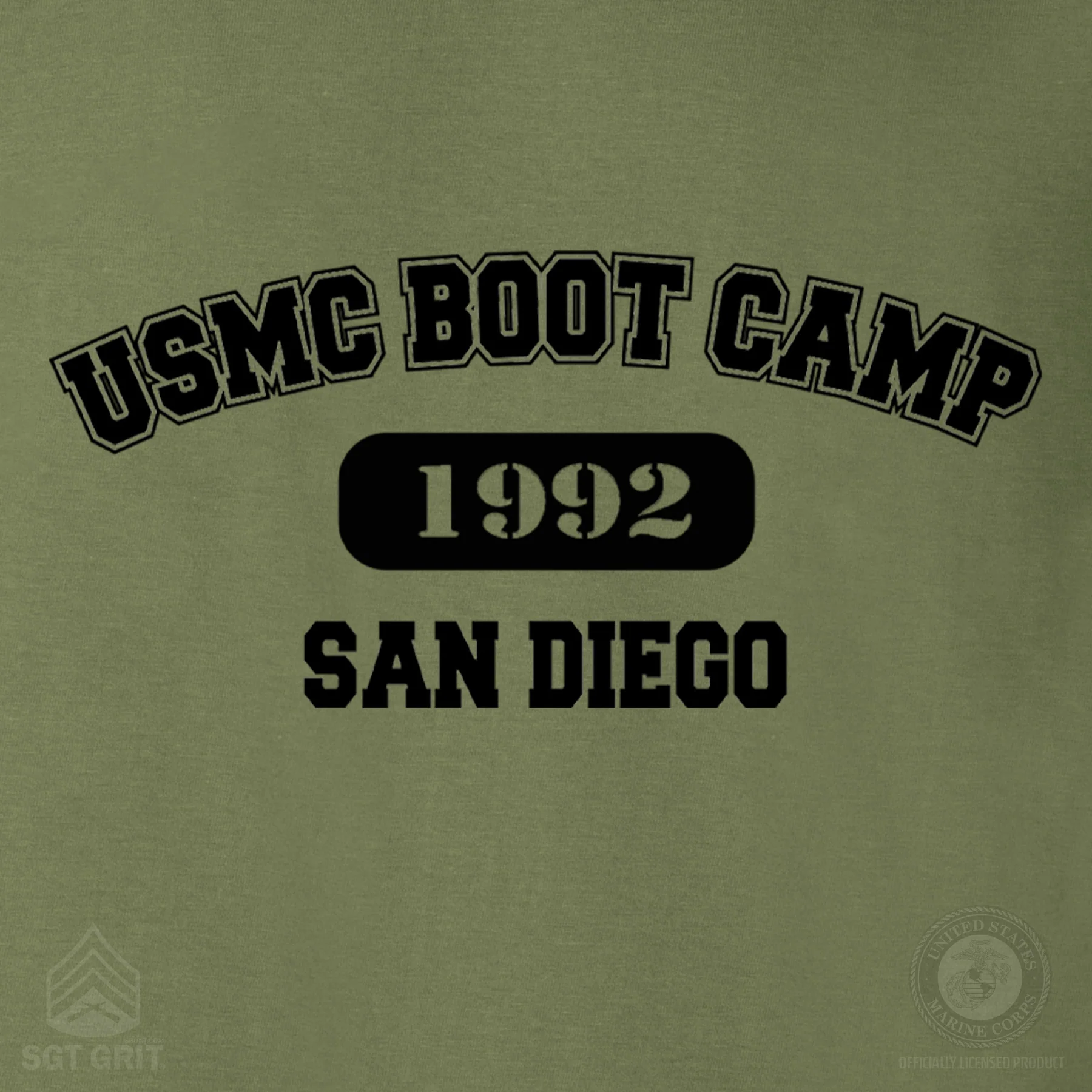 USMC Boot Camp T-Shirt- Back Design - Image 24