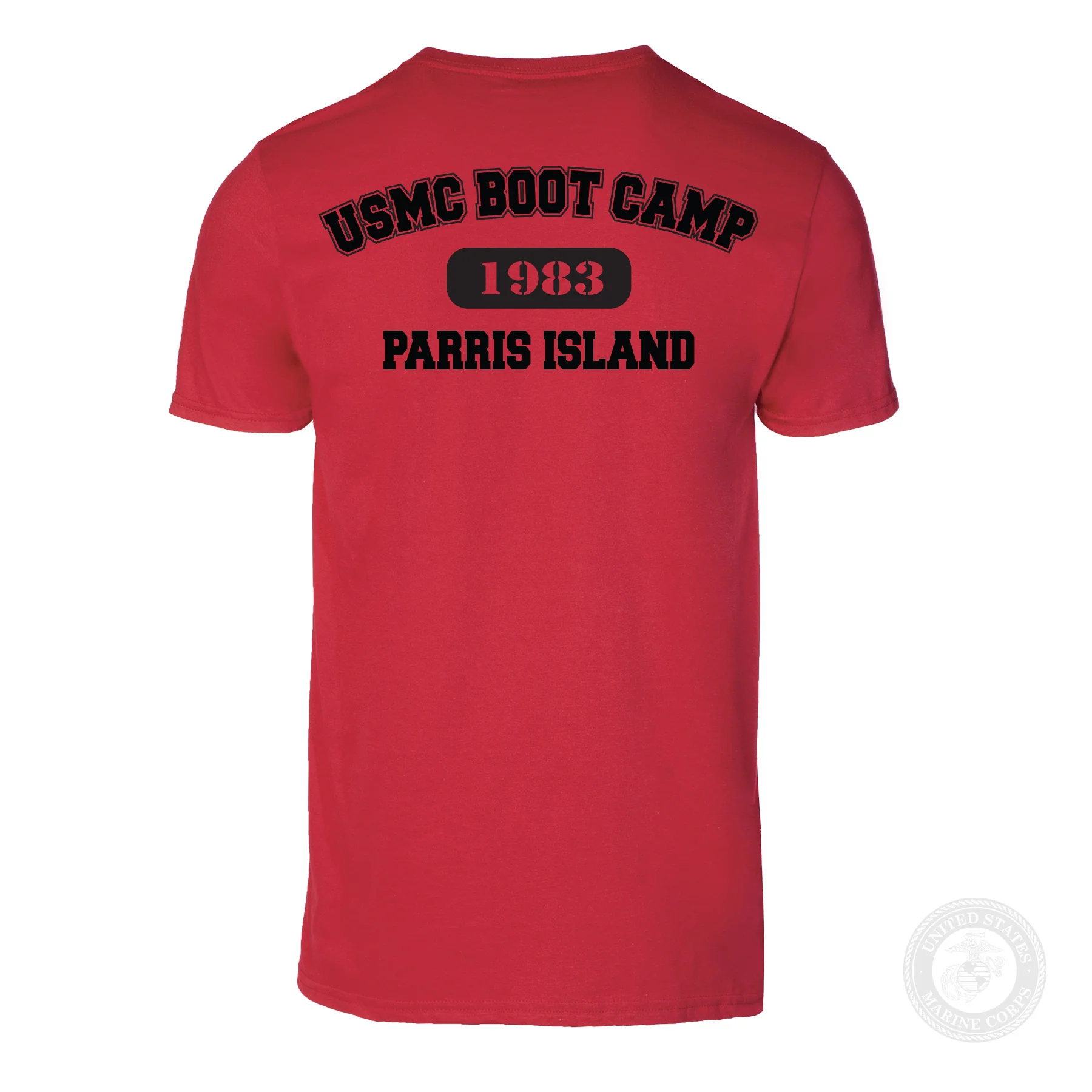 USMC Boot Camp T-Shirt- Back Design - Image 31
