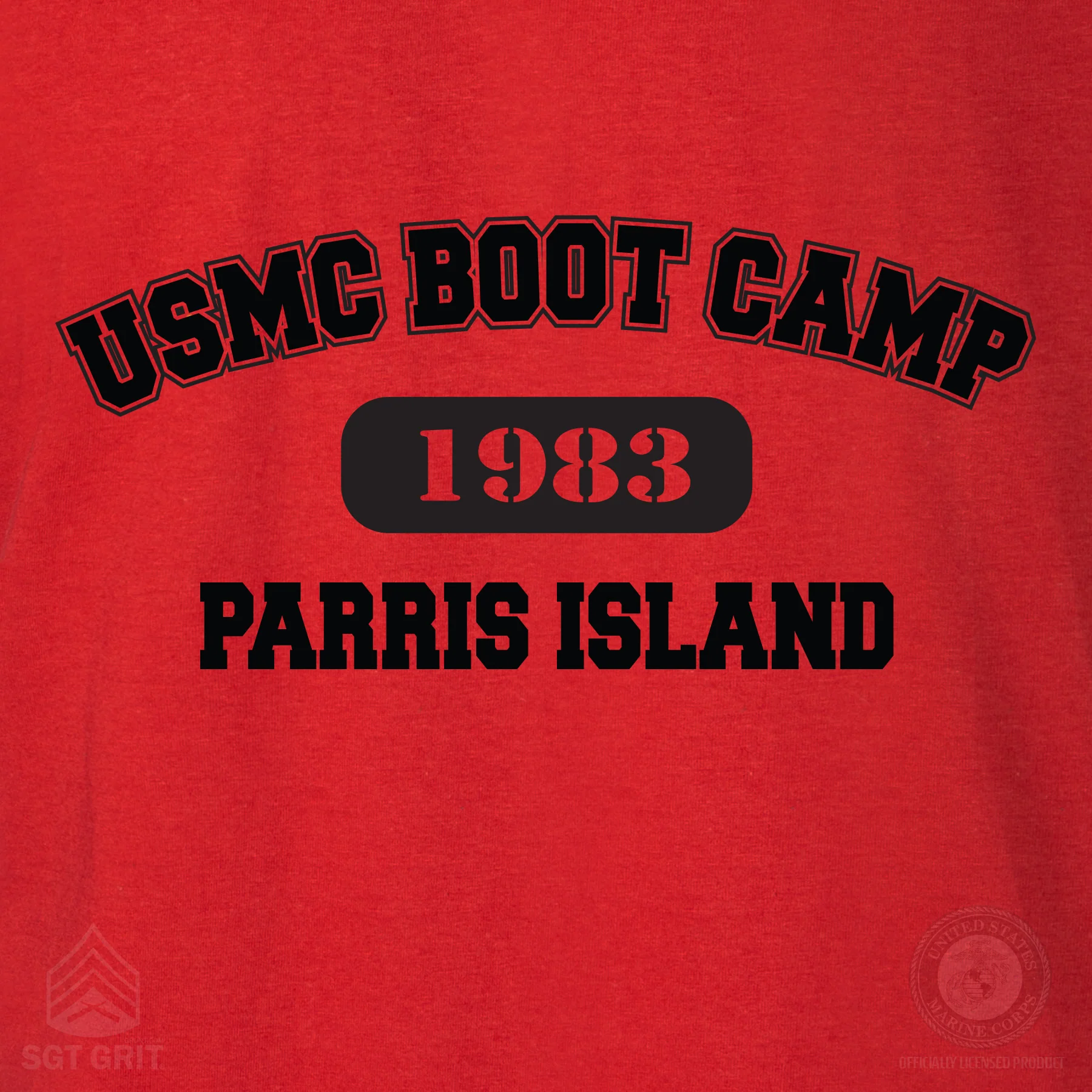 USMC Boot Camp T-Shirt- Back Design - Image 32