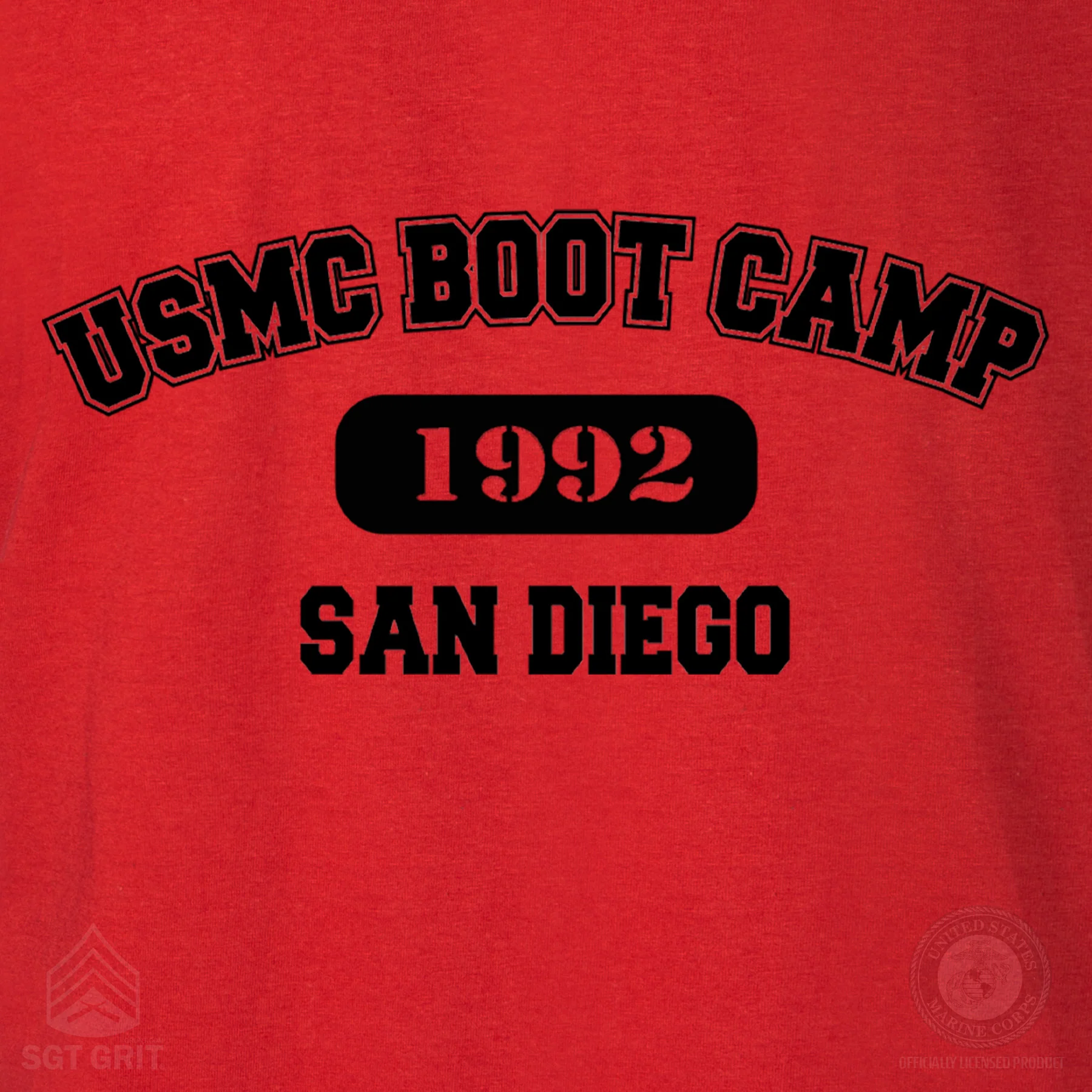 USMC Boot Camp T-Shirt- Back Design - Image 34